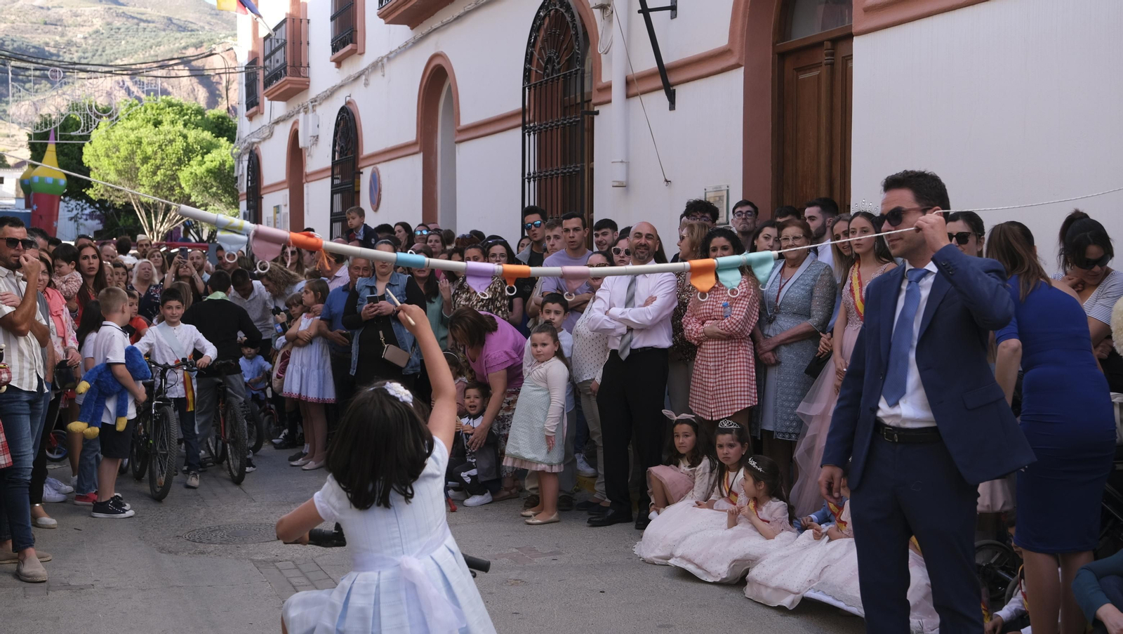 Imágenes de las carreras de cintas en las Fiestas de Canjáyar