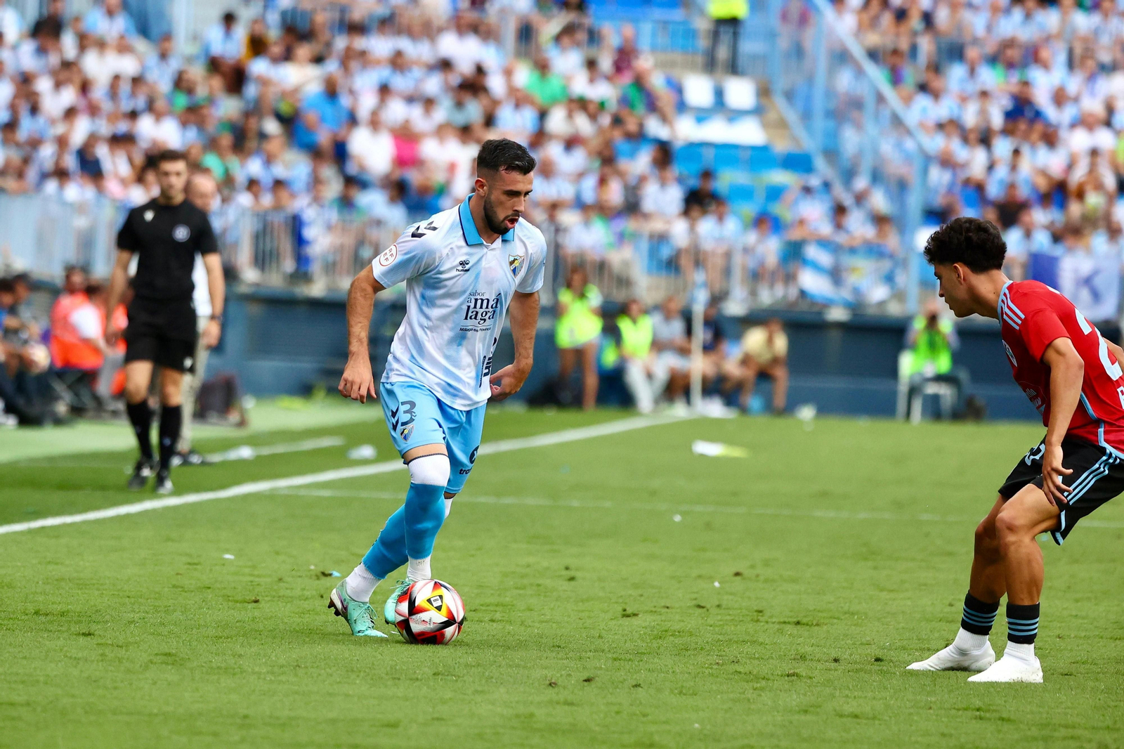 El Málaga CF - Celta Fortuna, en fotos
