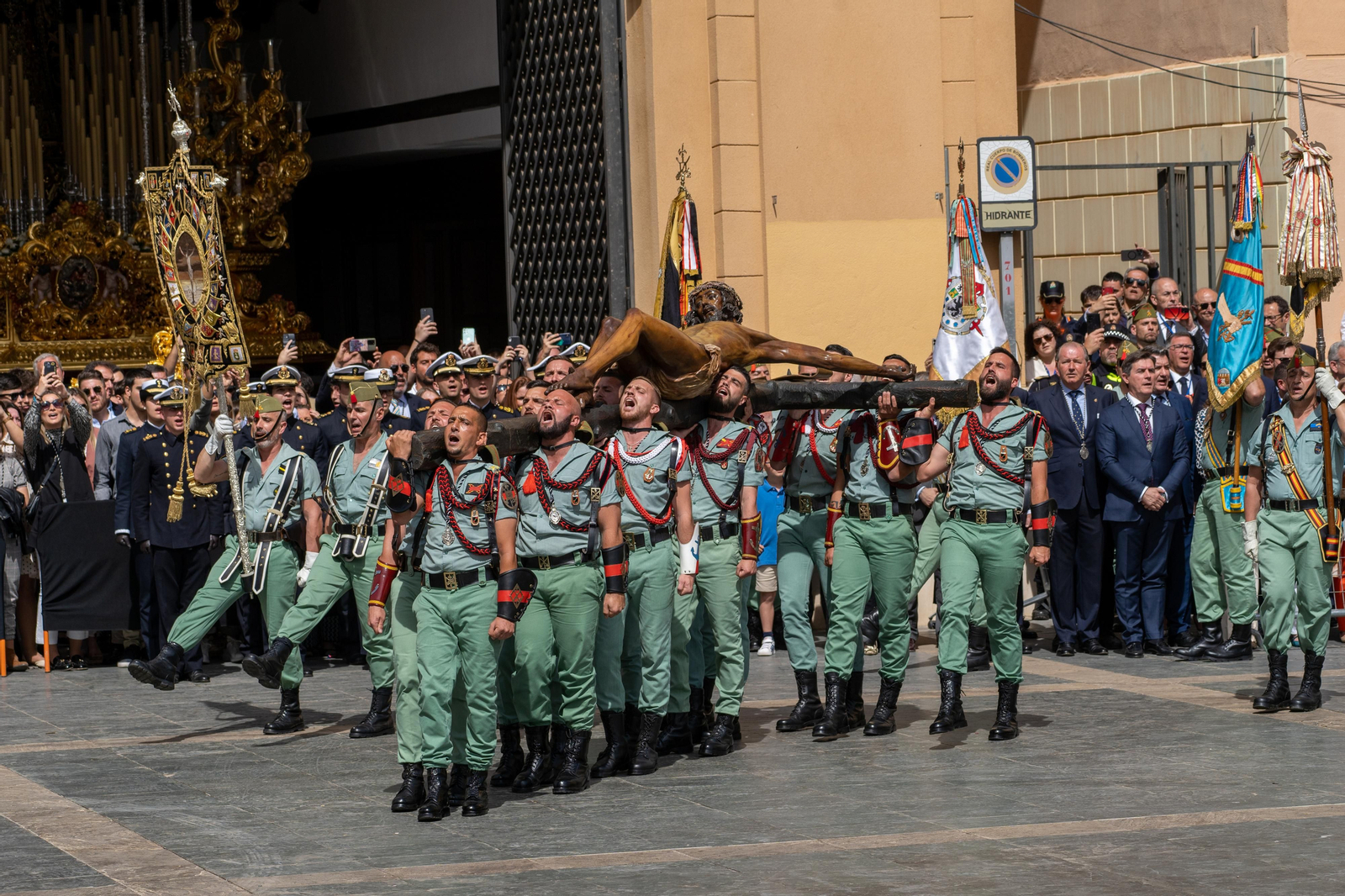 Las fotos de la Legión en la Semana Santa de Málaga 2023 Las fotos de la Legión en la Semana Santa de Málaga 2023