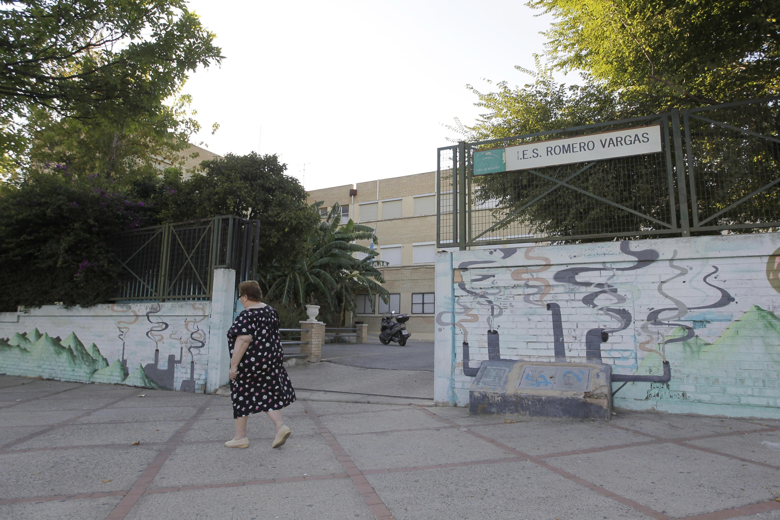 Una imagen del IES Francisco Romero Vargas.