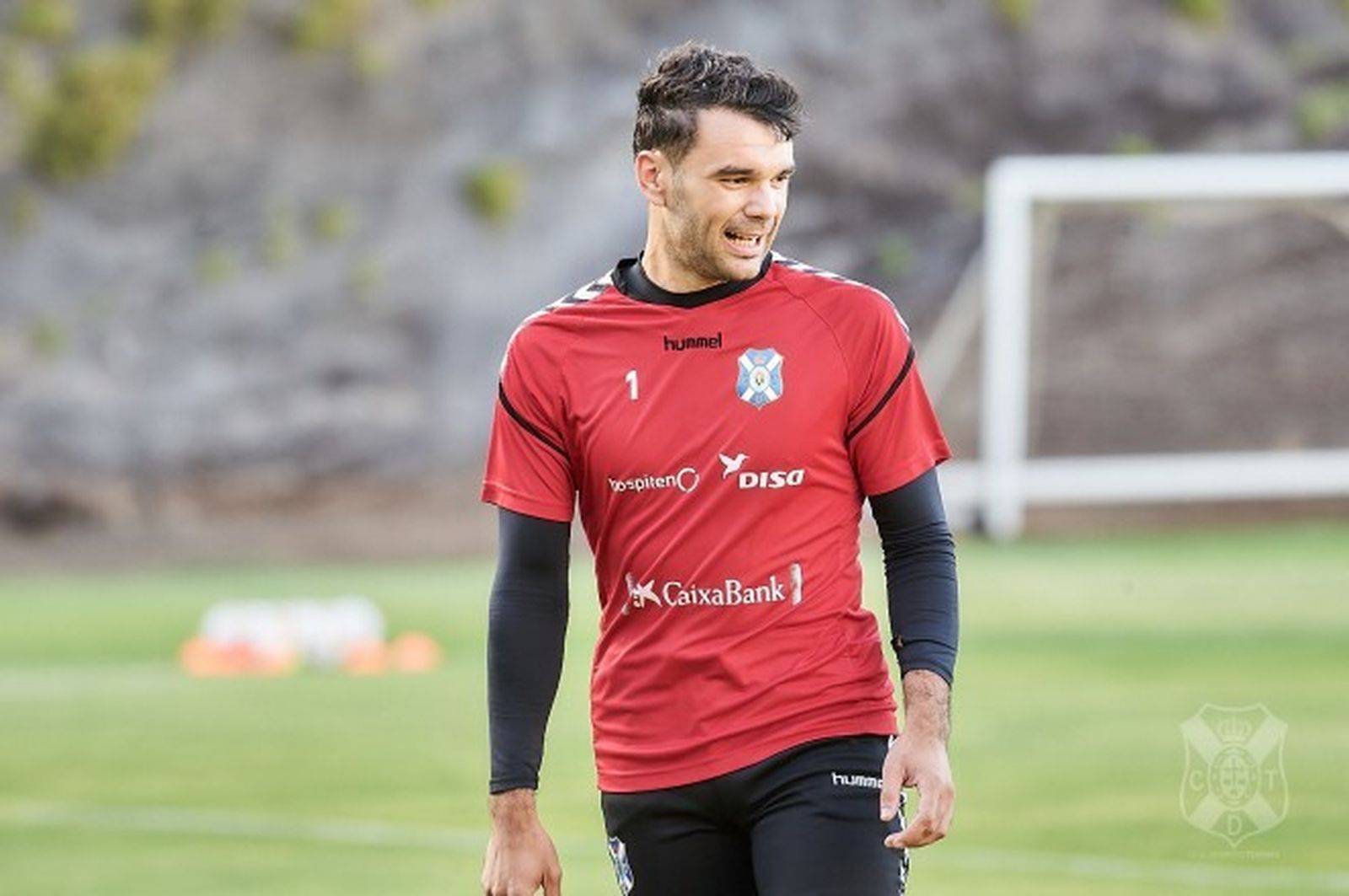 Juan Soriano, en un entrenamiento.