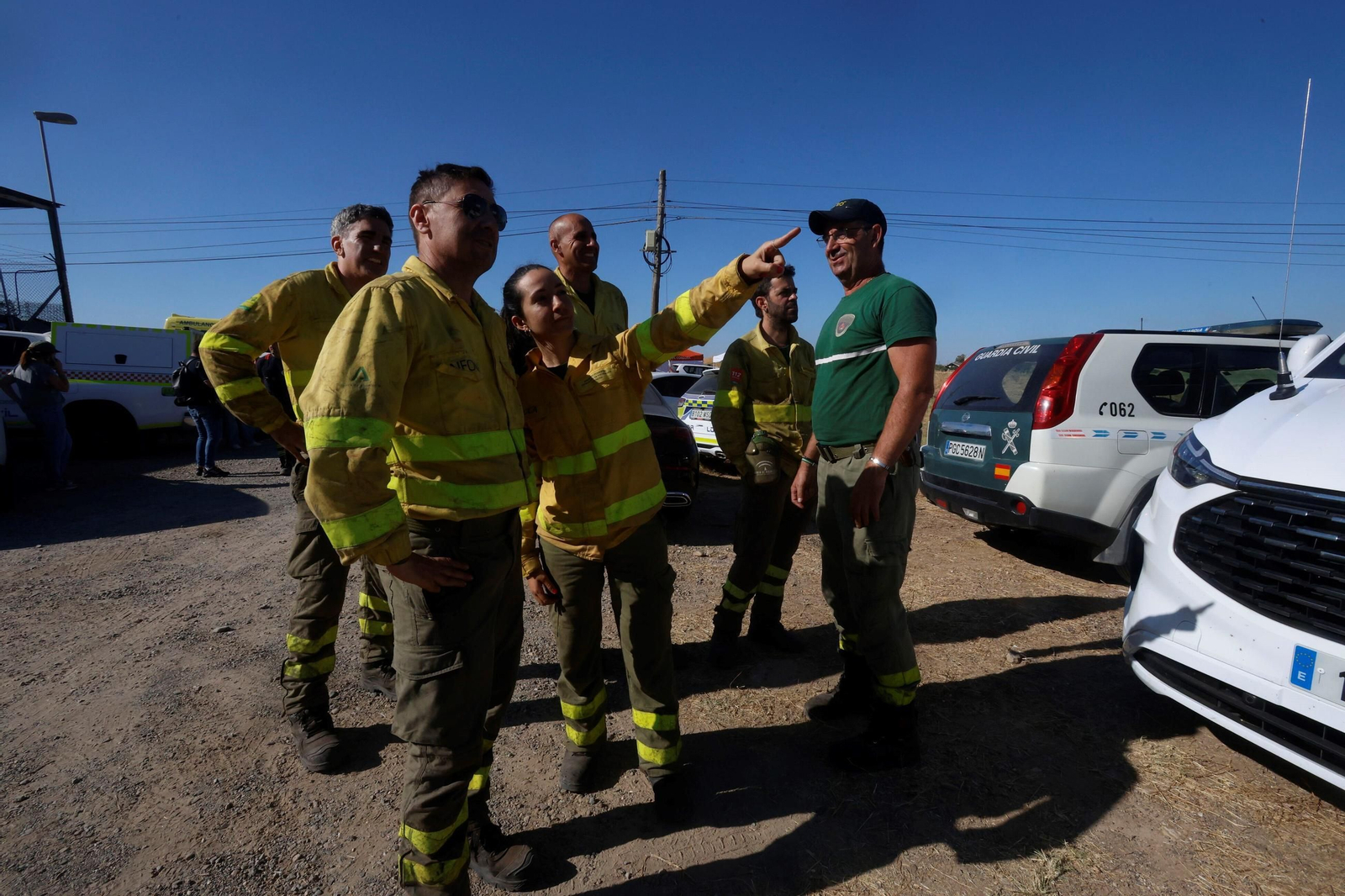 Las imágenes del incendio forestal de la Sierra de Córdoba