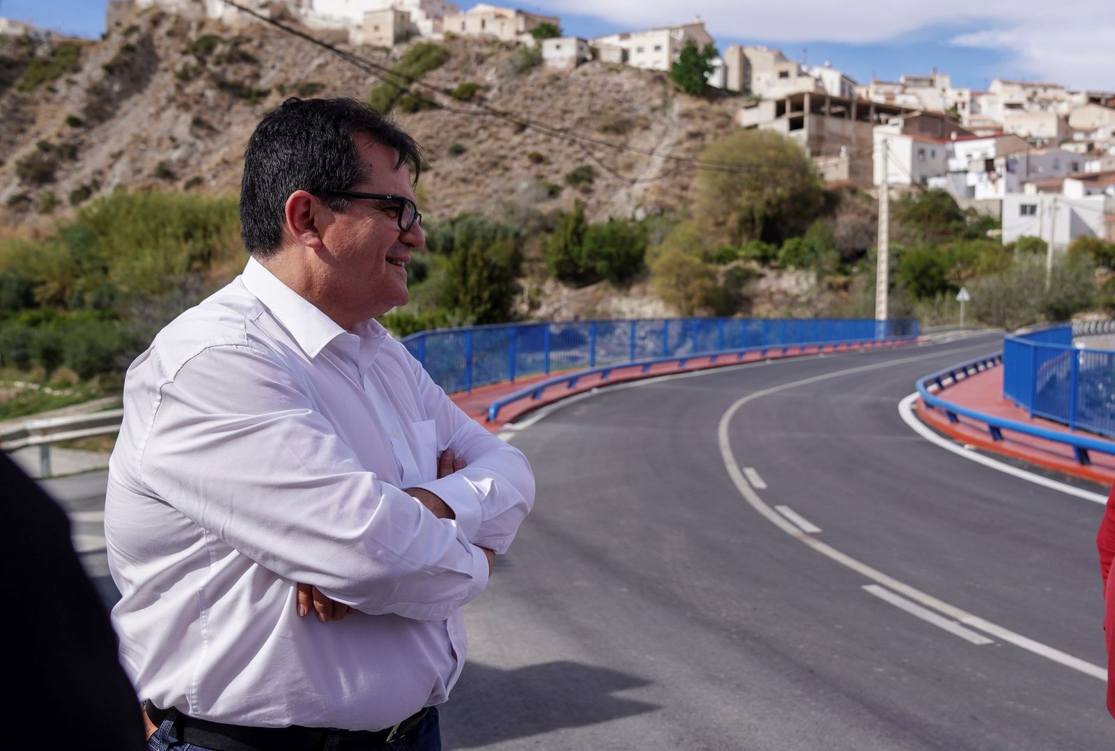 Imagen de archivo de Antonio J. Rodríguez en una visita a Líjar.