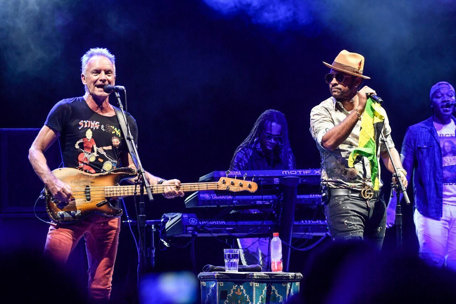 Actuación de Sting & Shaggy en Starlite.