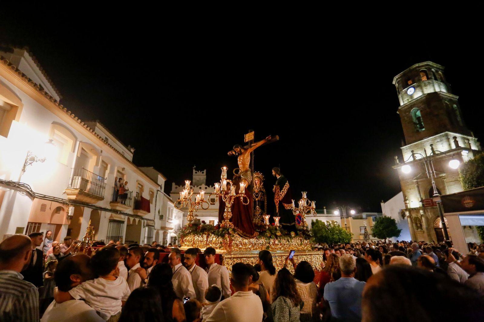 Fotografías de la procesión extraordinaria del 75 aniversario de la Buena Muerte de Los Barrios