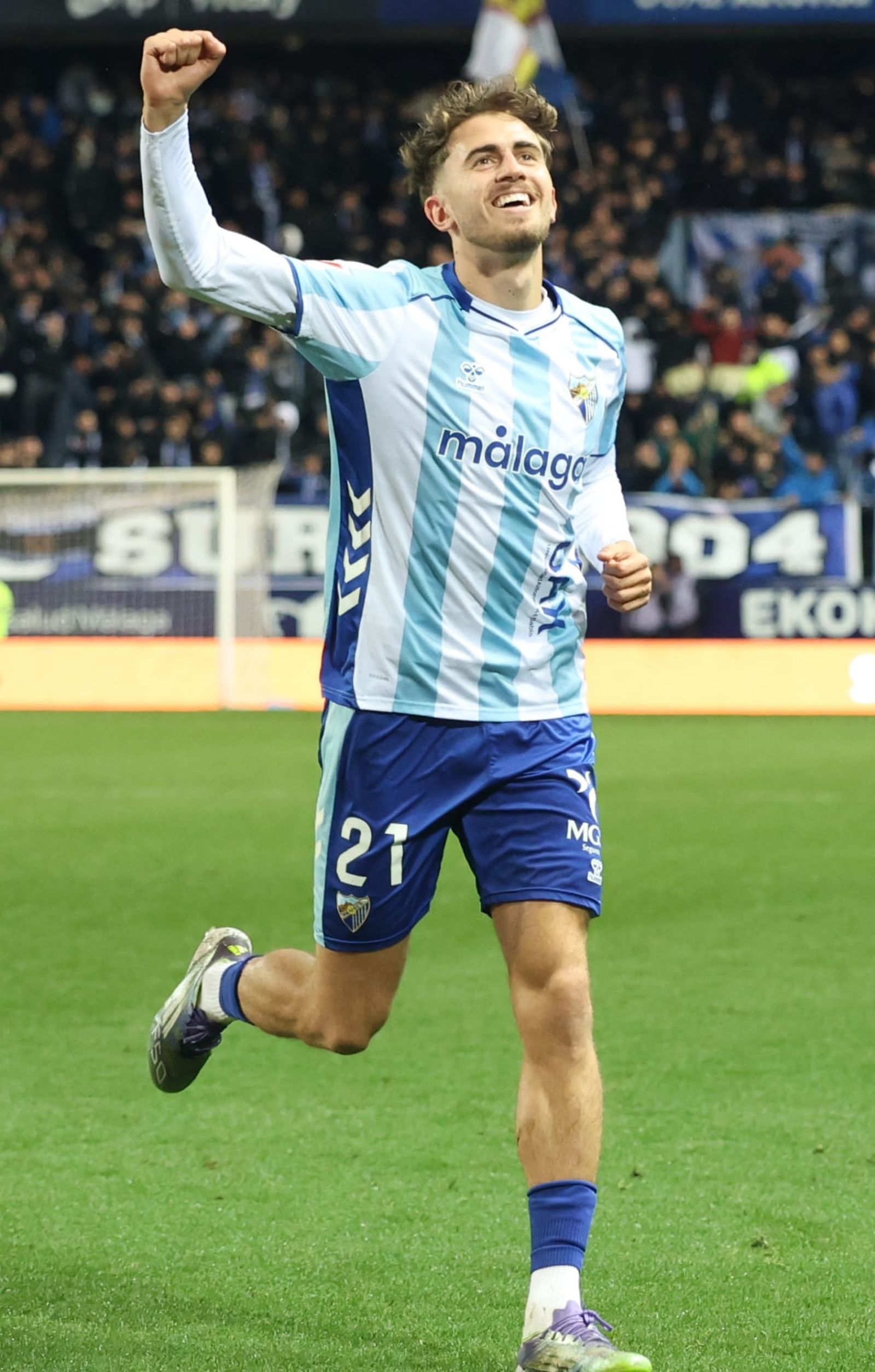 Las fotos del Málaga CF-Burgos