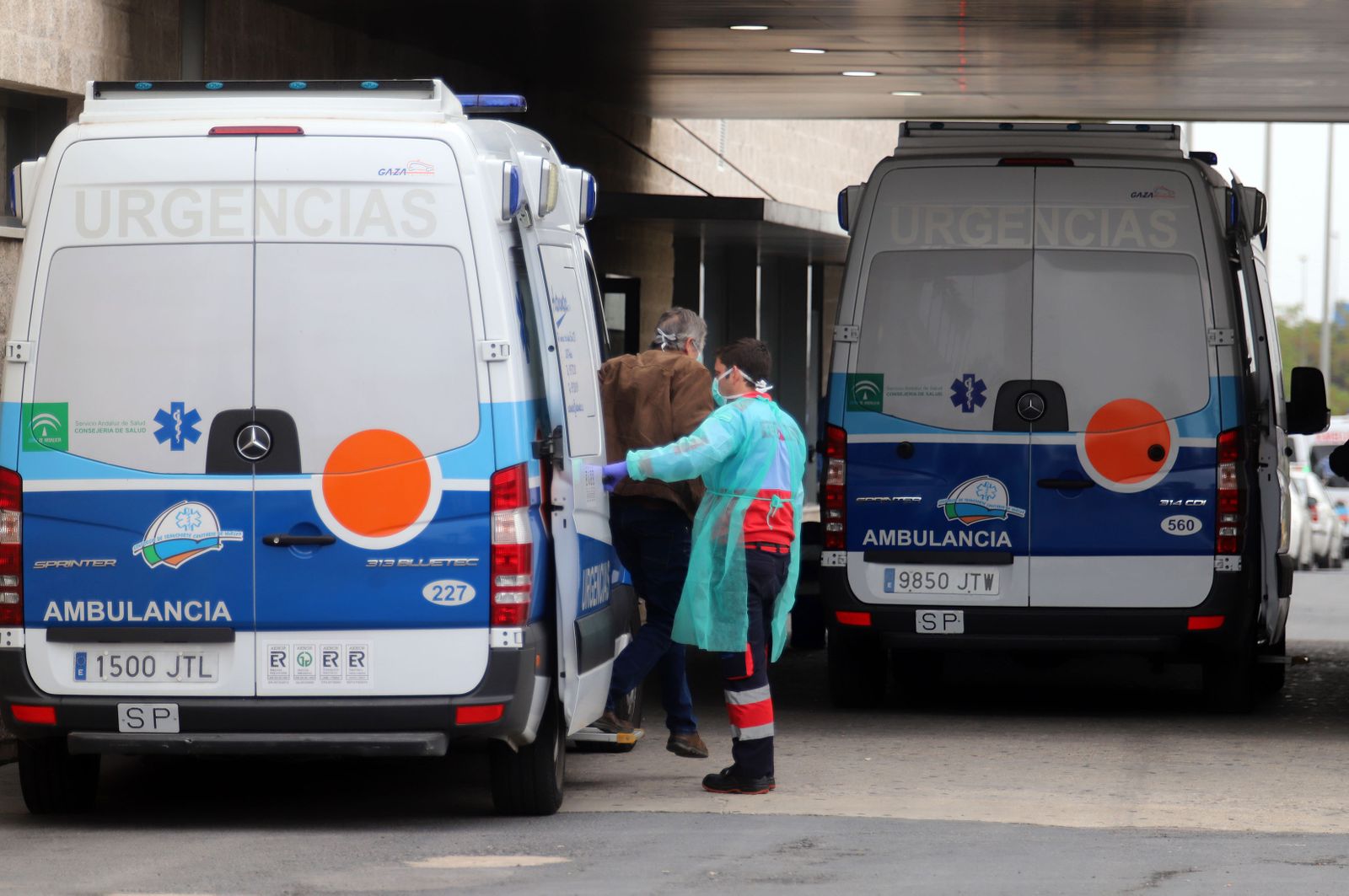 Área de Urgencias del Hospital Juan Ramón Jiménez.