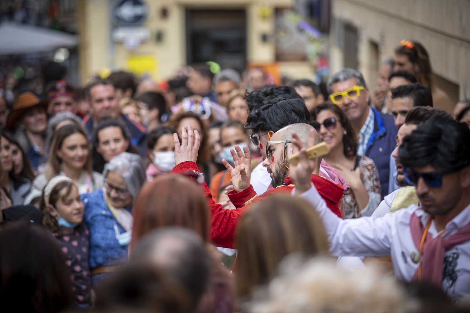 Imágenes del domingo de Carnaval ilegal en Cádiz