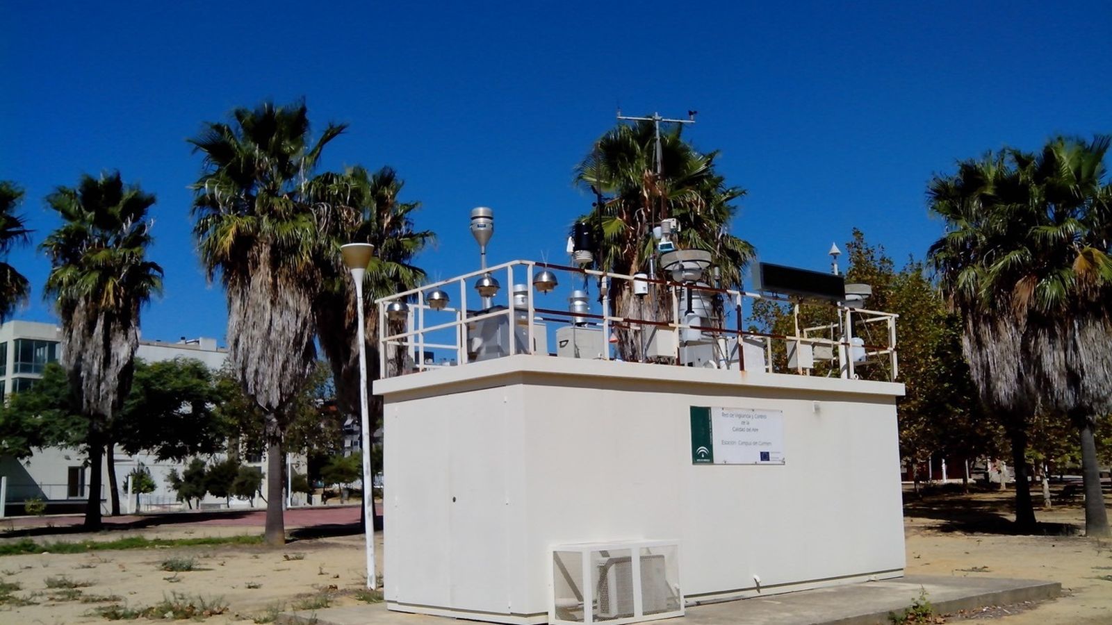 Estación medidora del Campus del Carmen.