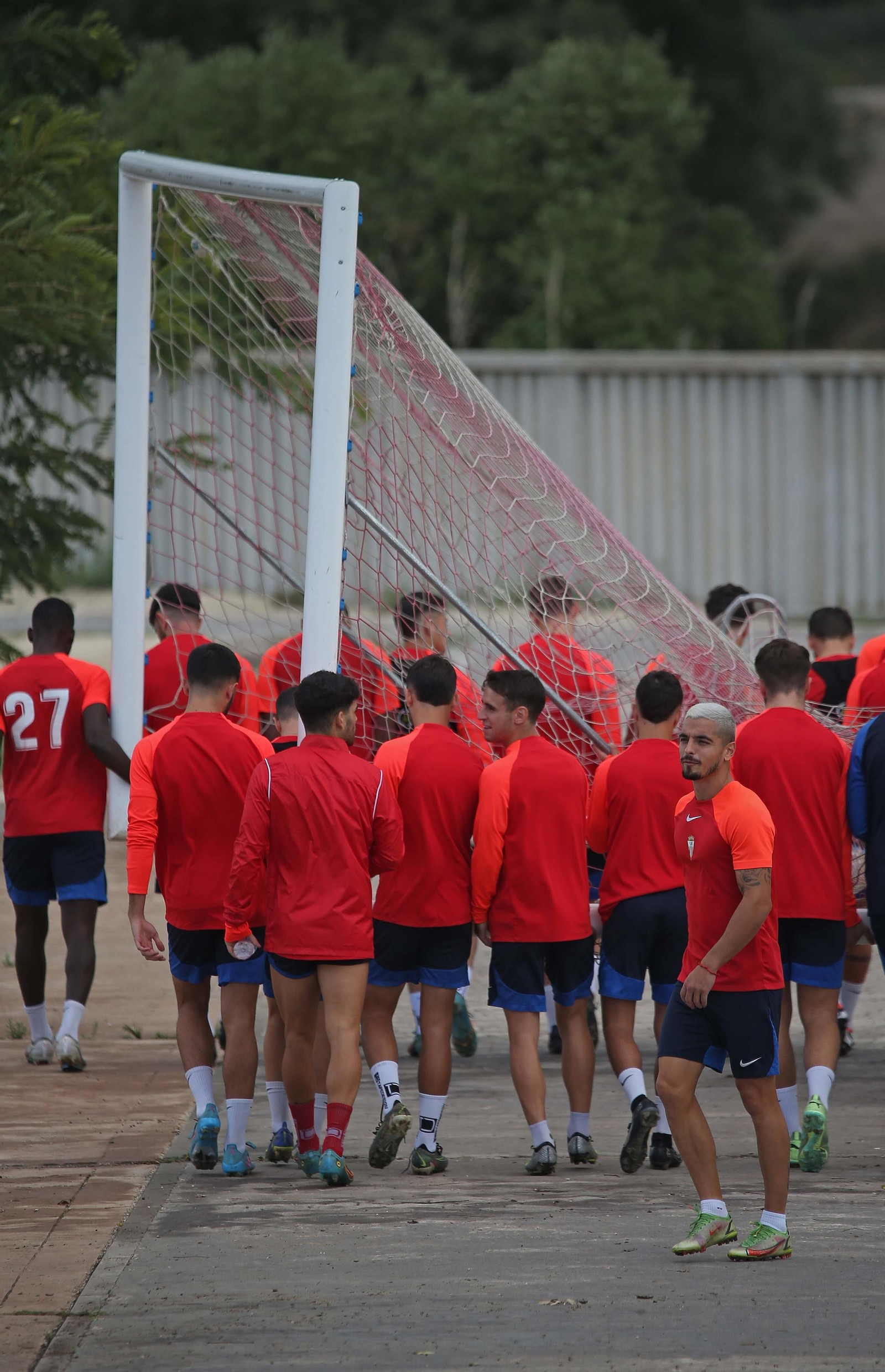 Fotos del entrenamiento del Algeciras CF en La Menacha