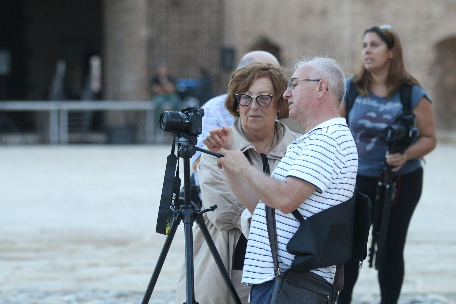 Las imágenes del 'Amanecer en la Alcazaba'