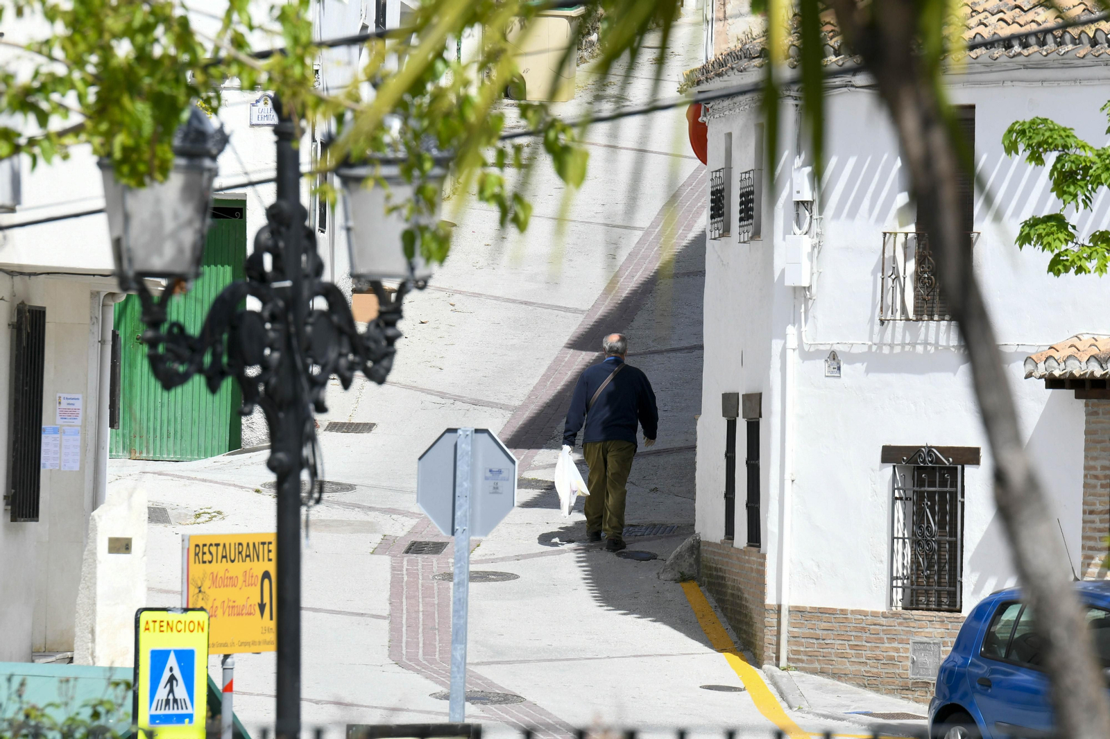 Los pueblos menos habitados del Cinturón de Granada durante el confinamiento