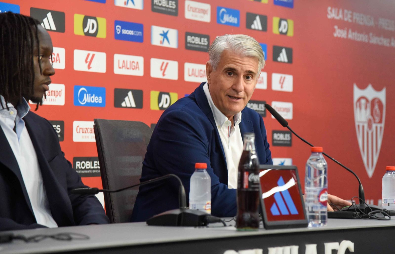 Presentación de Fabio Cardoso y Batista Mendy