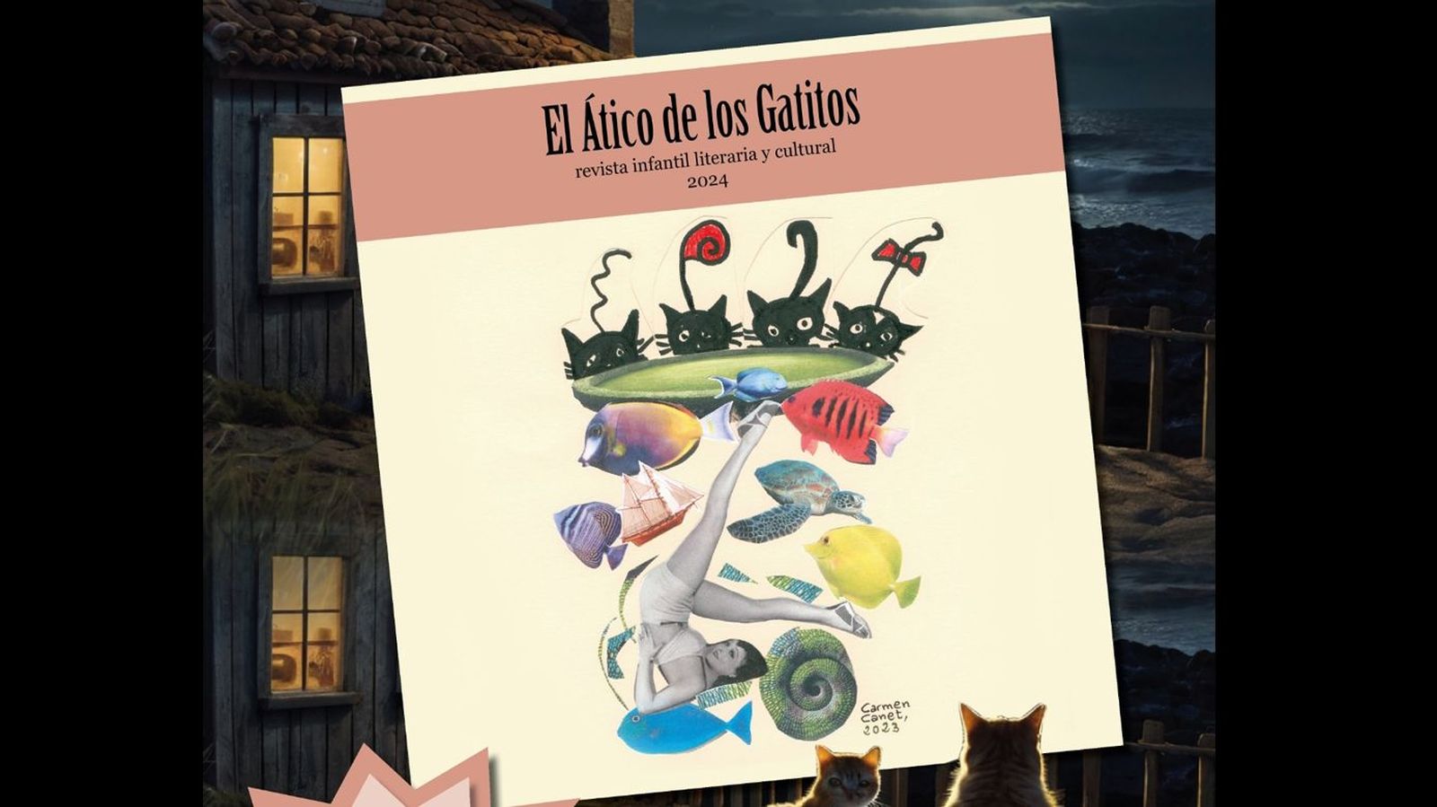 Resvista infantil literaria y cultural 'El ático de los gatitos'