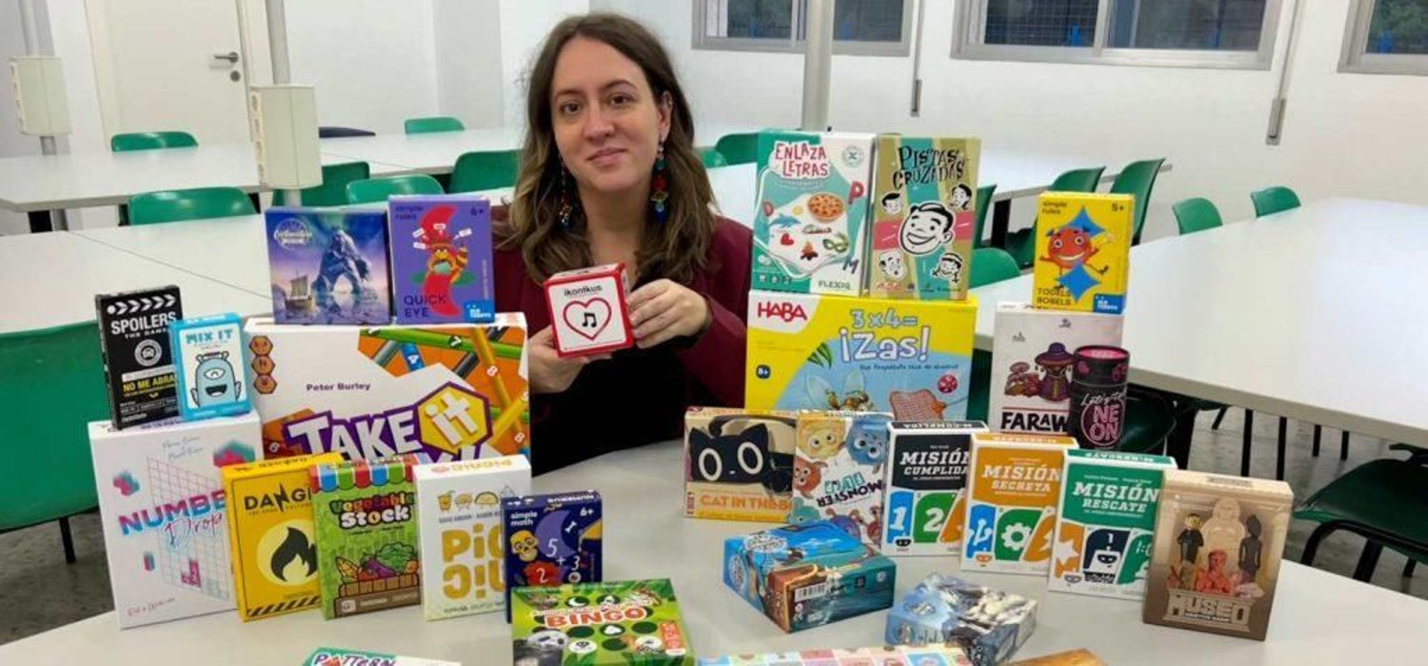 Ludoteca de la Facultad de Educacion en la Universidad de Cádiz