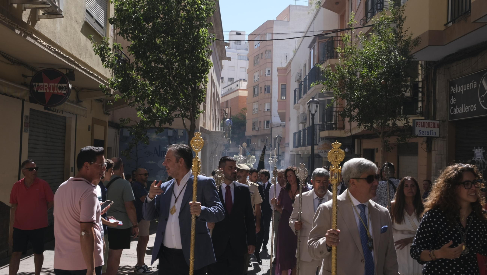 Traslado de la Virgen del Mar a la Catedral de Almería, en imágenes
