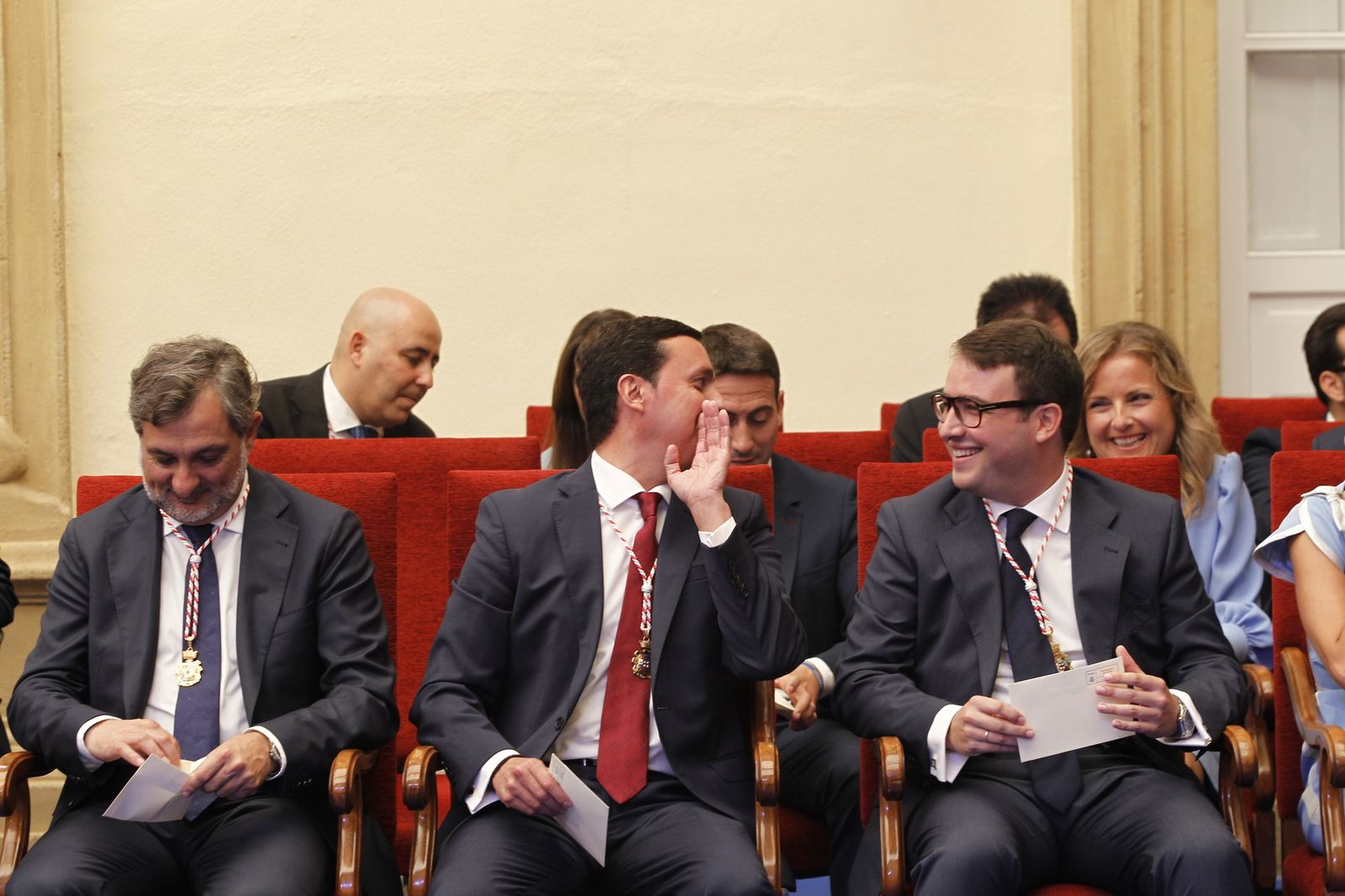 Pleno investidura Presidente Diputación de Almería. Javier Aureliano García