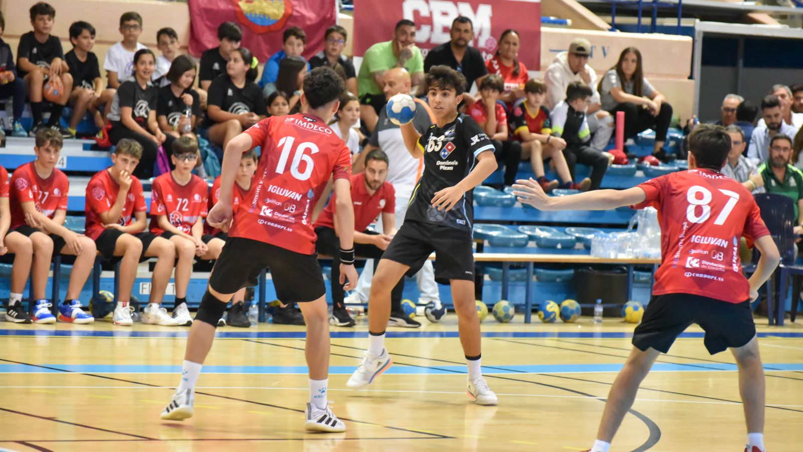 Campeonato de Andalucía infantil de balonmano en Algeciras