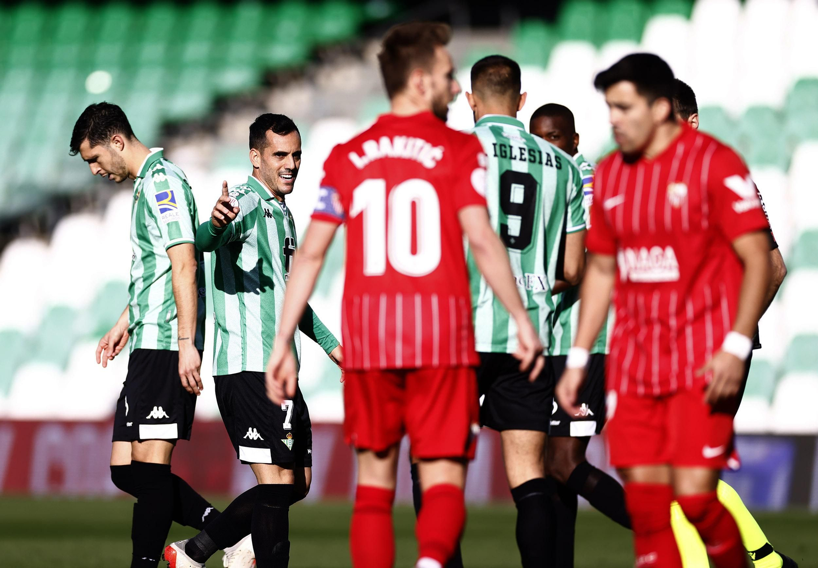 Las imágenes del Betis-Sevilla de la Copa del Rey