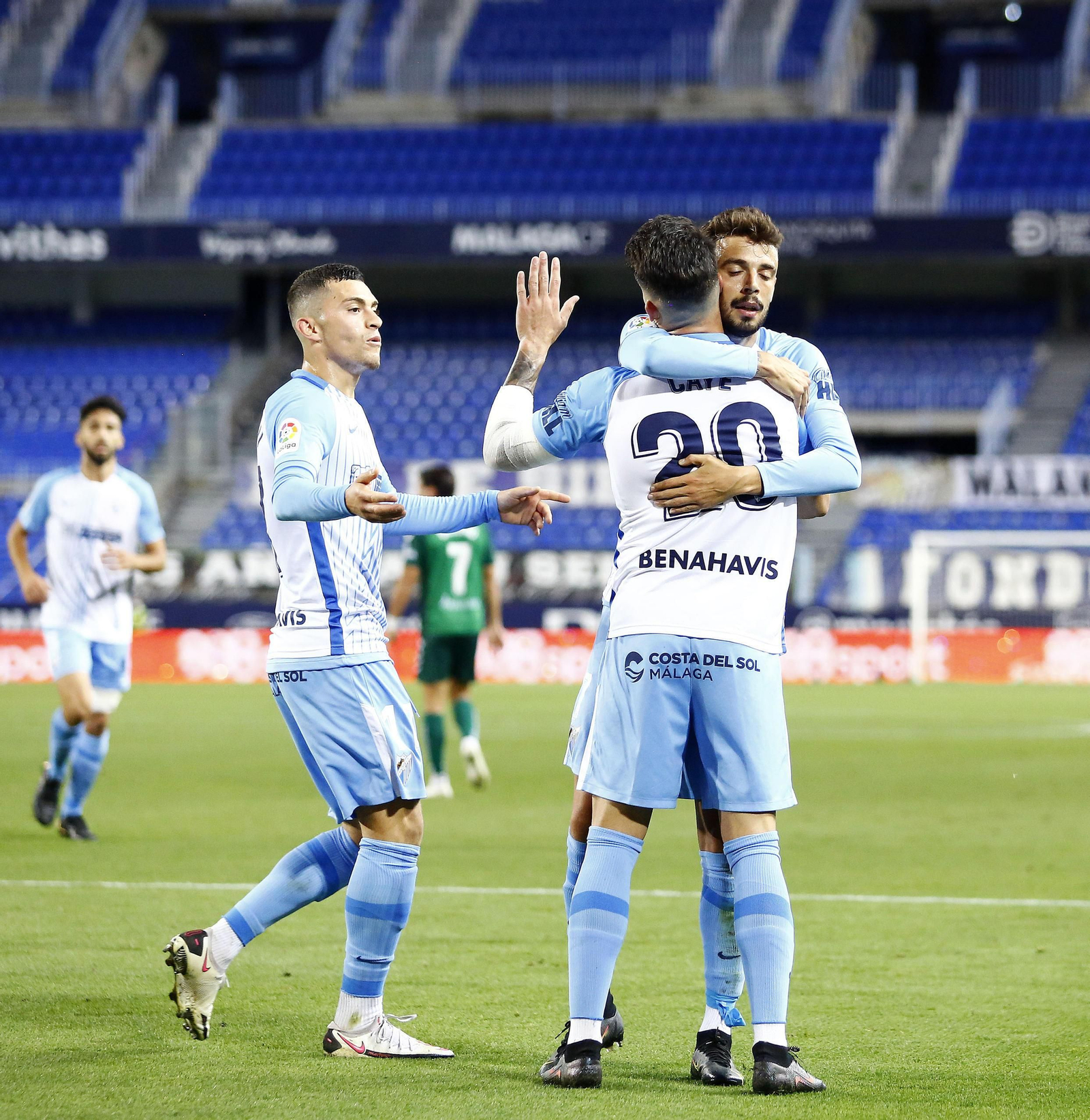 El Málaga CF-Castellón, en fotos