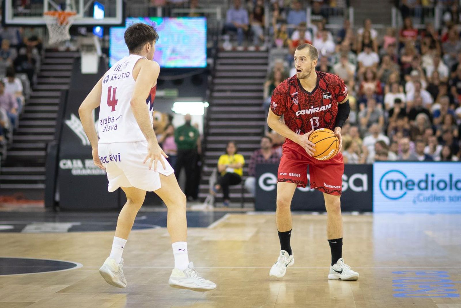 Matt Thomas, en un partido anterior jugado en el Palacio