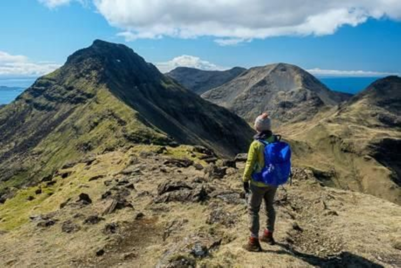 La Isla de Rum es un impresionante paisaje de montañas y mar.