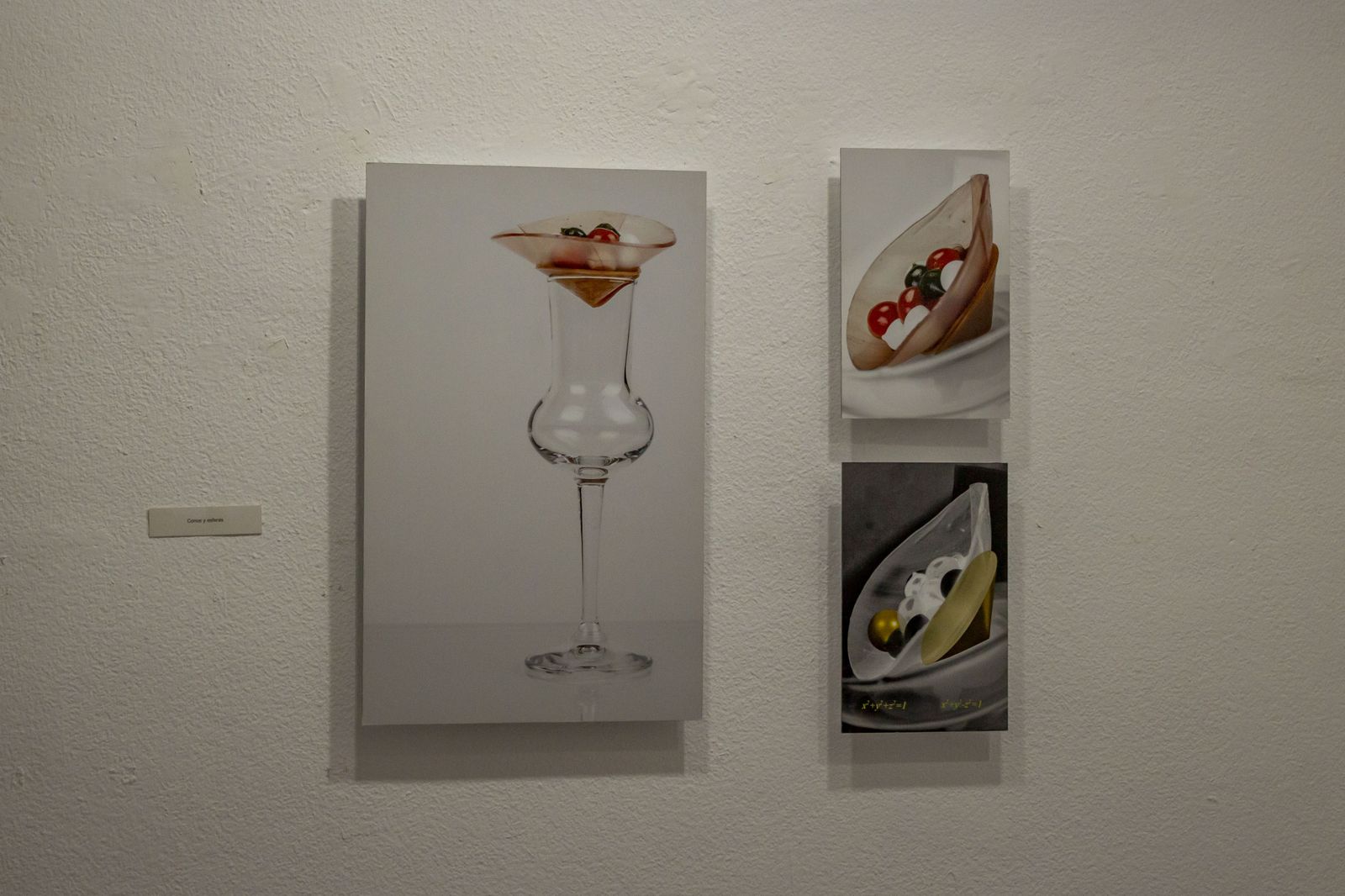 Inauguración de la exposición "El sabor de las Matemáticas".