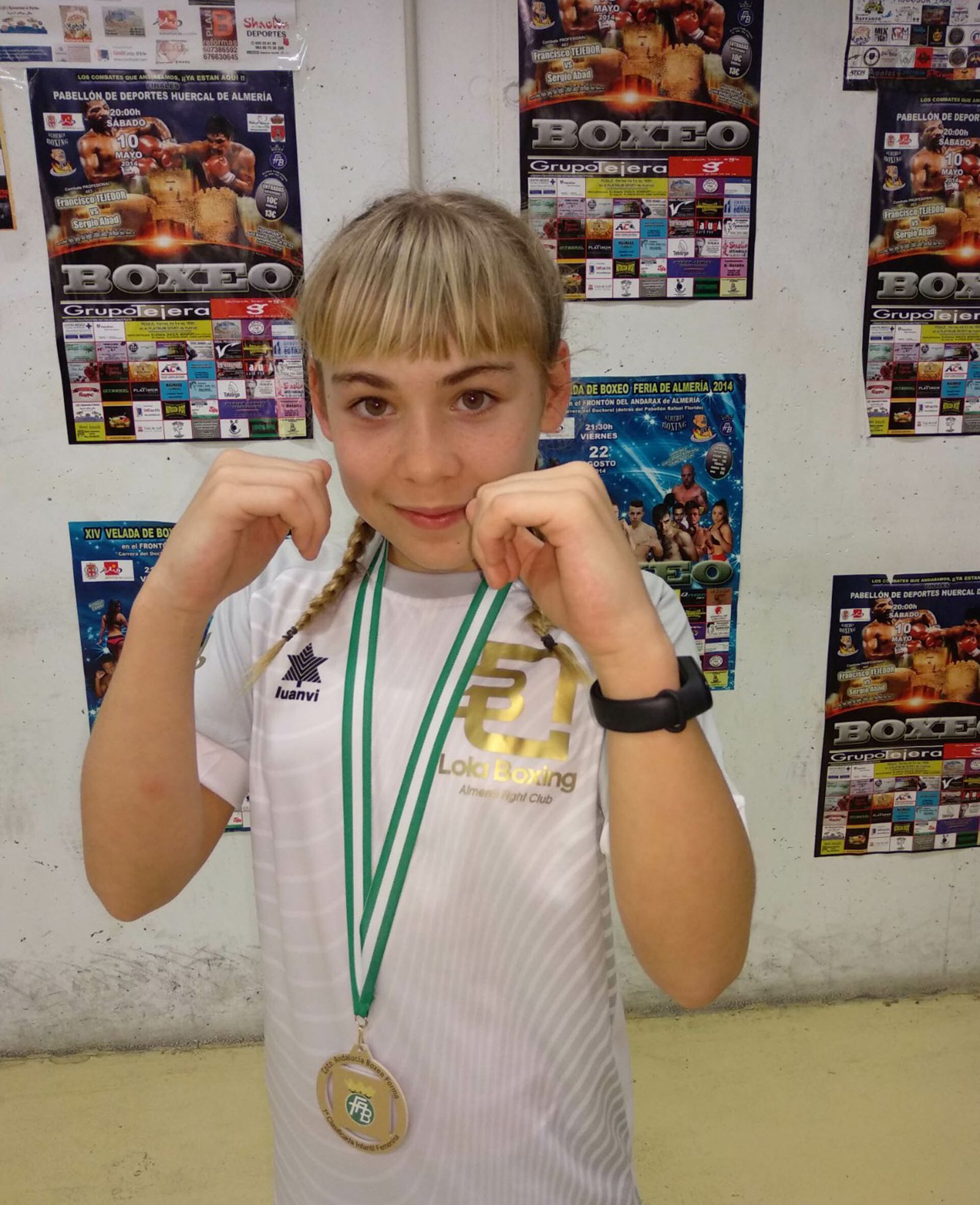 Elena García solo tiene 11 años