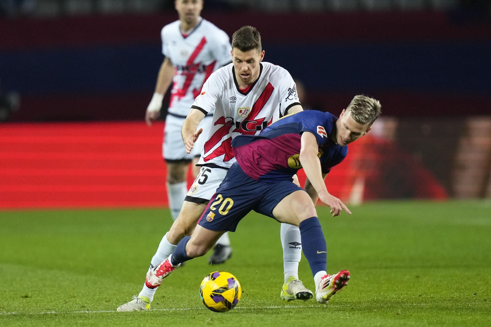 Las fotos del polémico Barcelona - Rayo Vallecano
