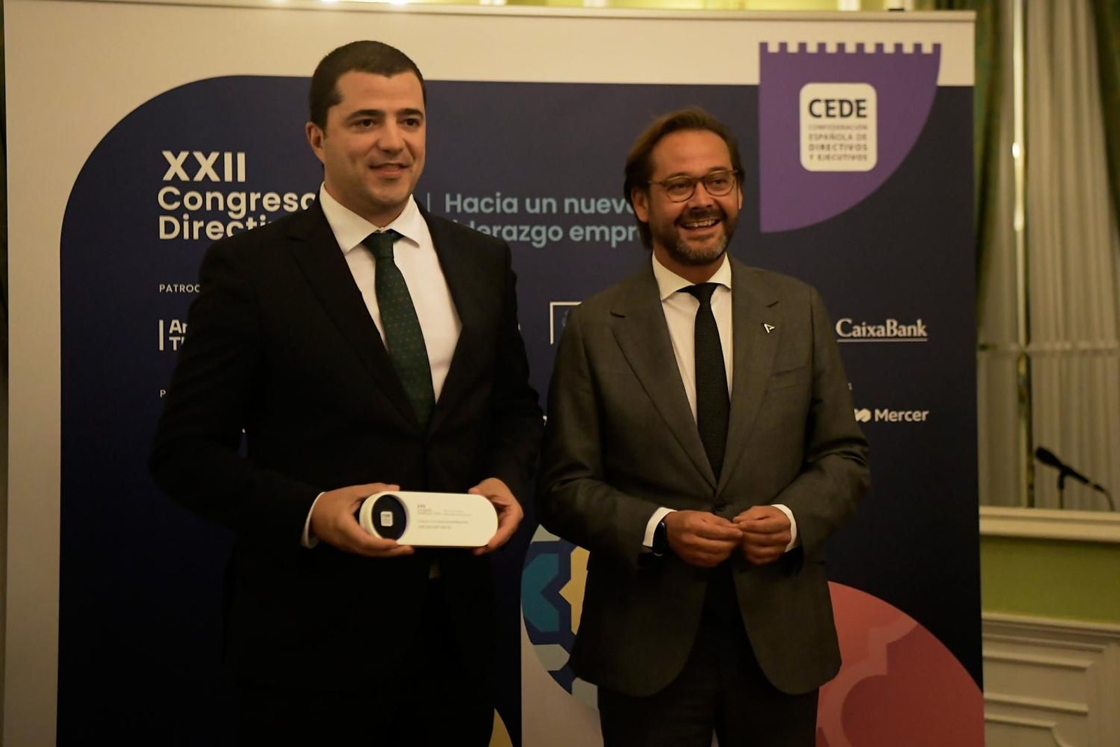 Las mejores imágenes de la entrega de premios de la Fundación CEDE a empresas y directivos en Granada