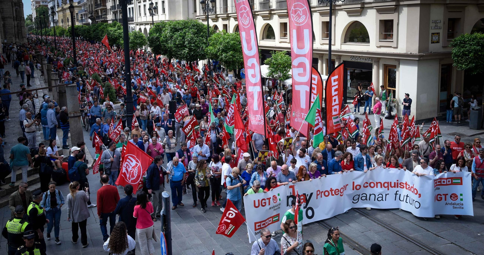 Día del Trabajador en Sevilla