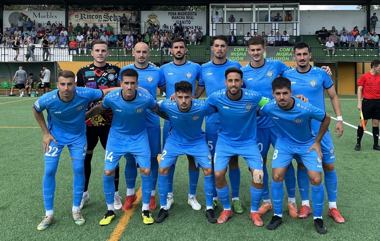 El once inicial del Torremolinos.