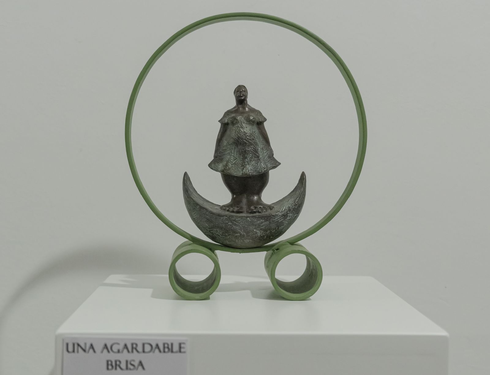 Obra 'Una agradable brisa', expuesta en el Museo de Santaella.