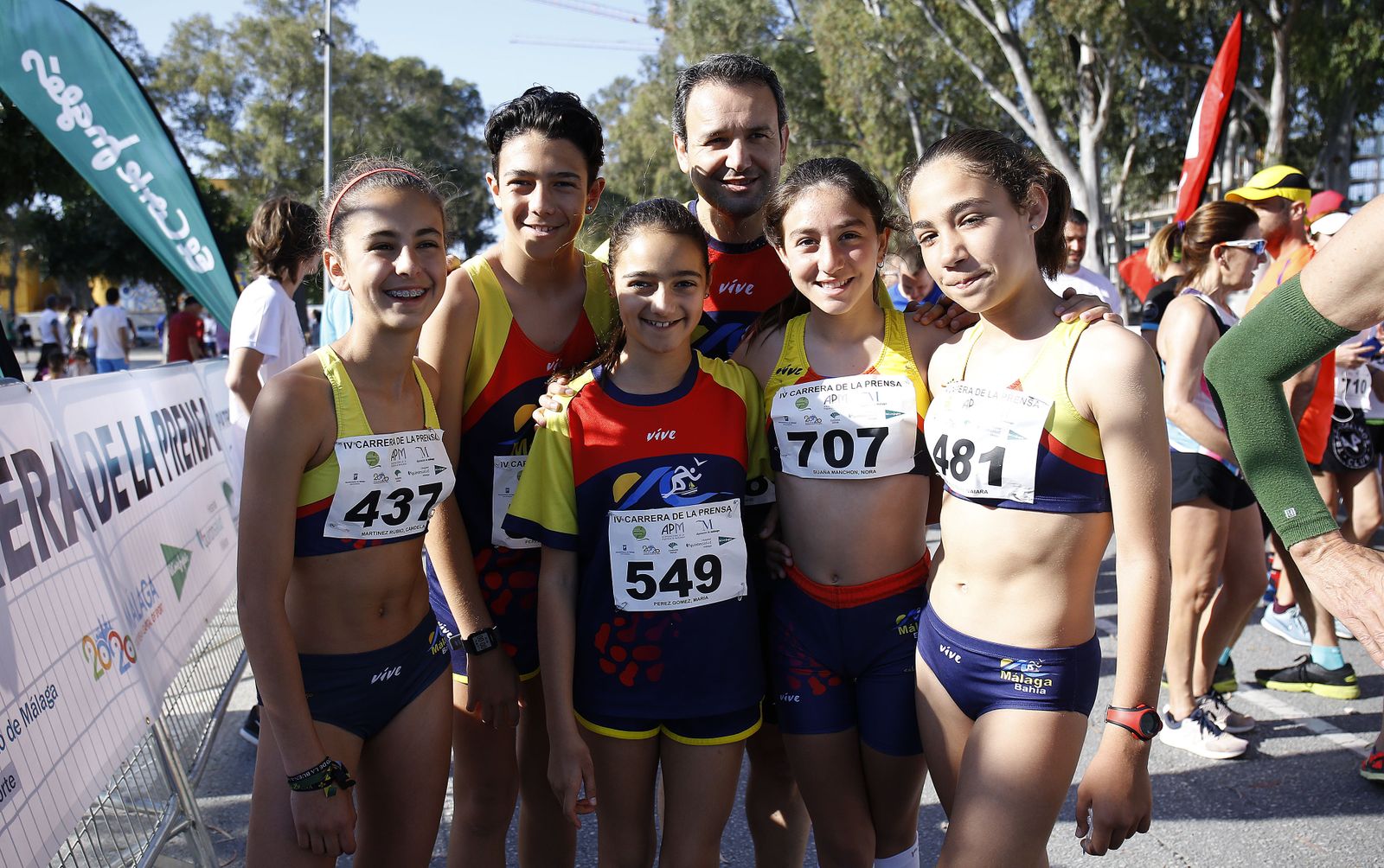 Las mejores fotografías de la Carrera de la Prensa de Málaga de 2019