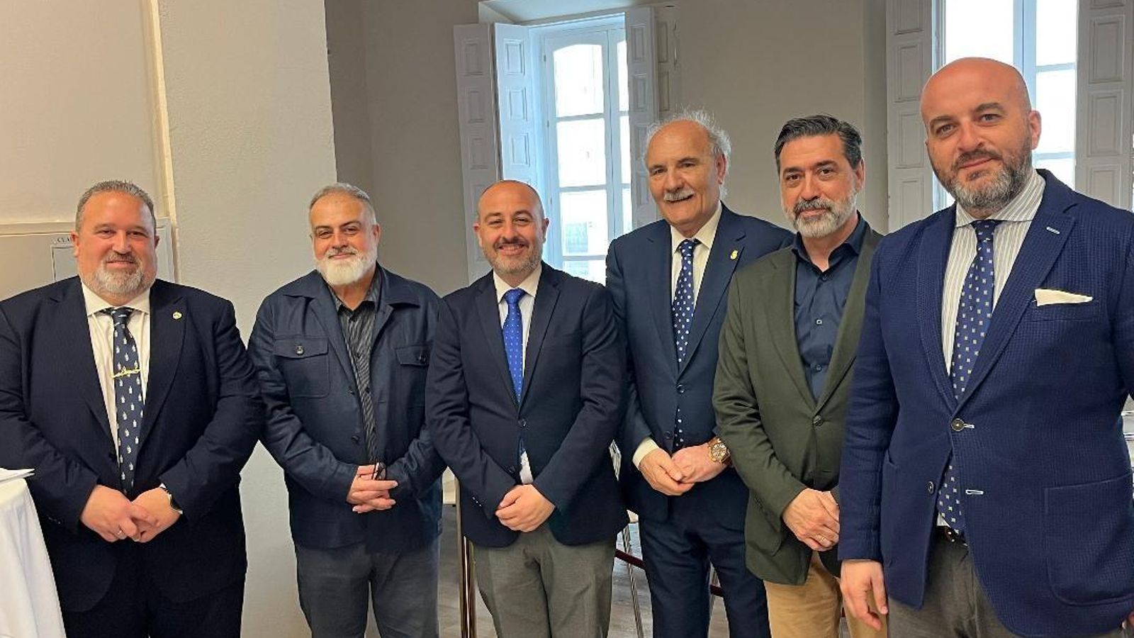 Manolo Garrido, Juan Carlos Romero, Manuel Márquez, Juan Carlos Jurado, José Manuel Verdulla y  Pablo Durio.