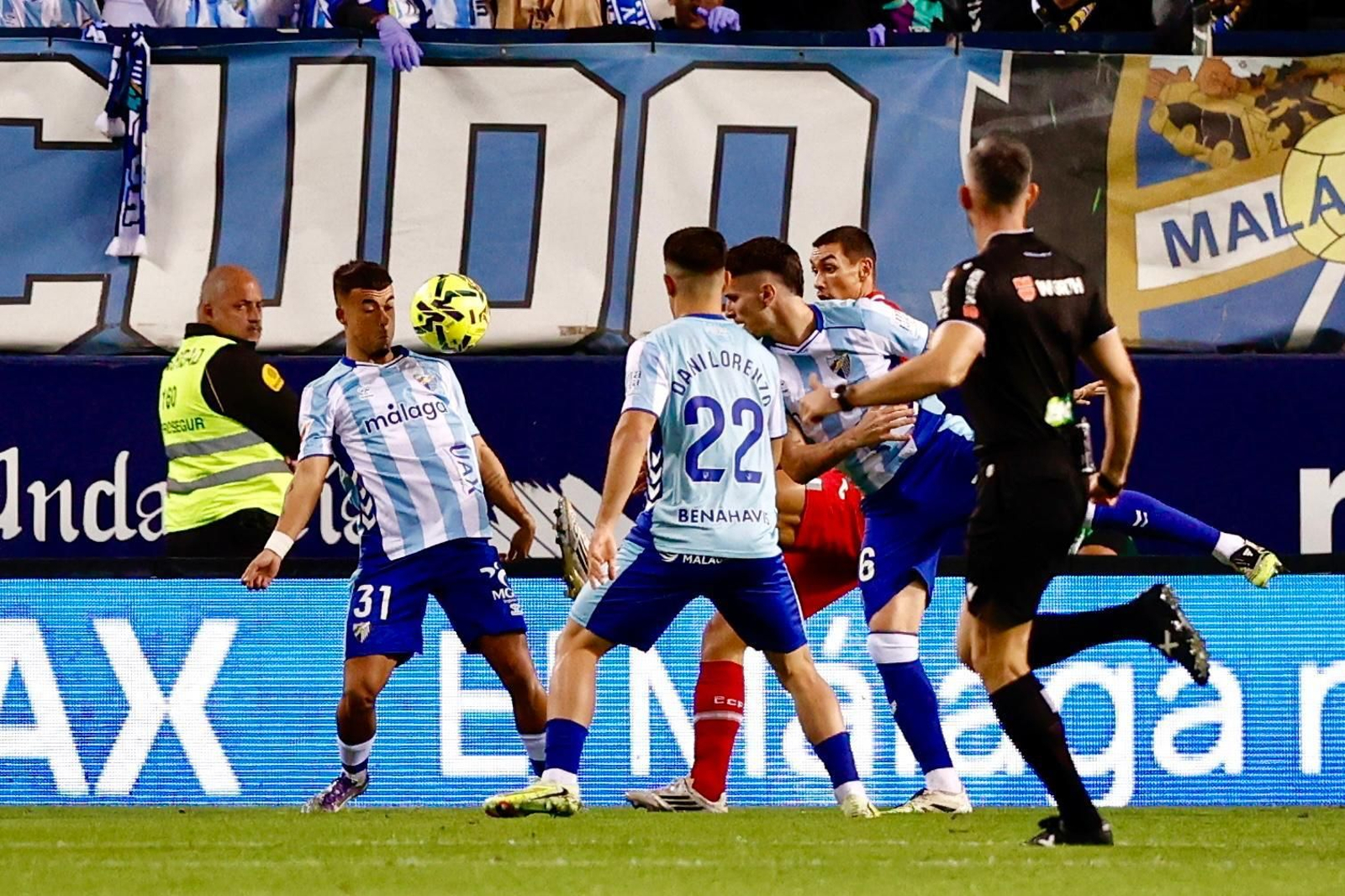 El Málaga CF-Córdoba, en fotos