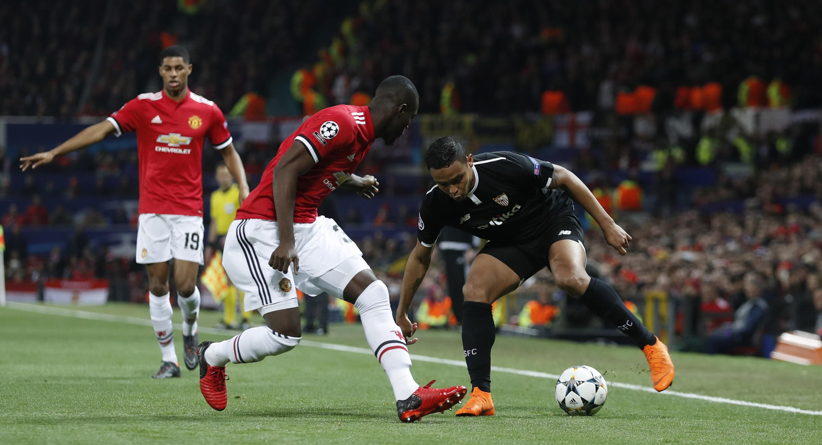 Las imágenes del Manchester United-Sevilla