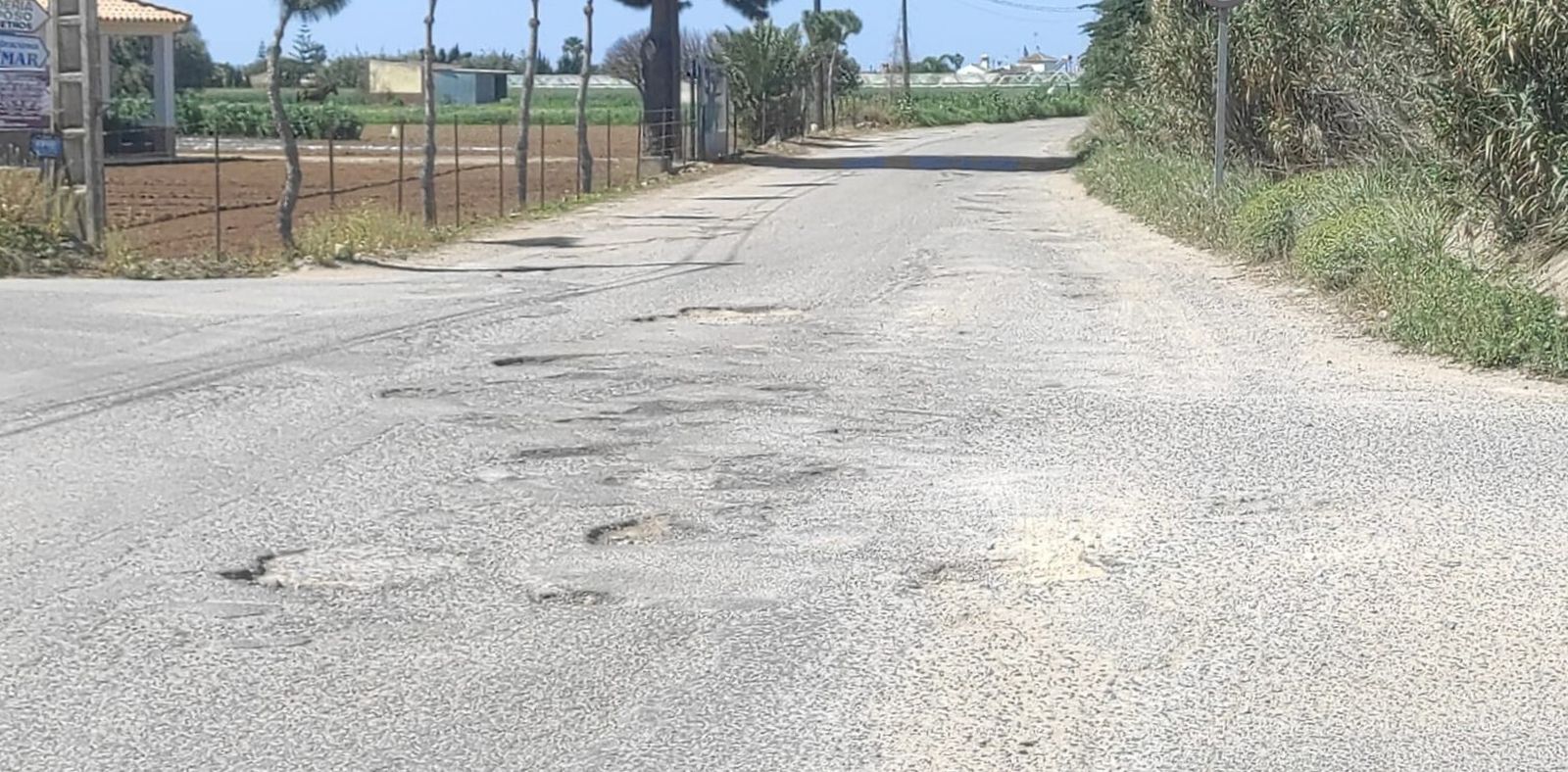 El Camino de la Reyerta une los términos municipales de Sanlúcar y Chipiona.