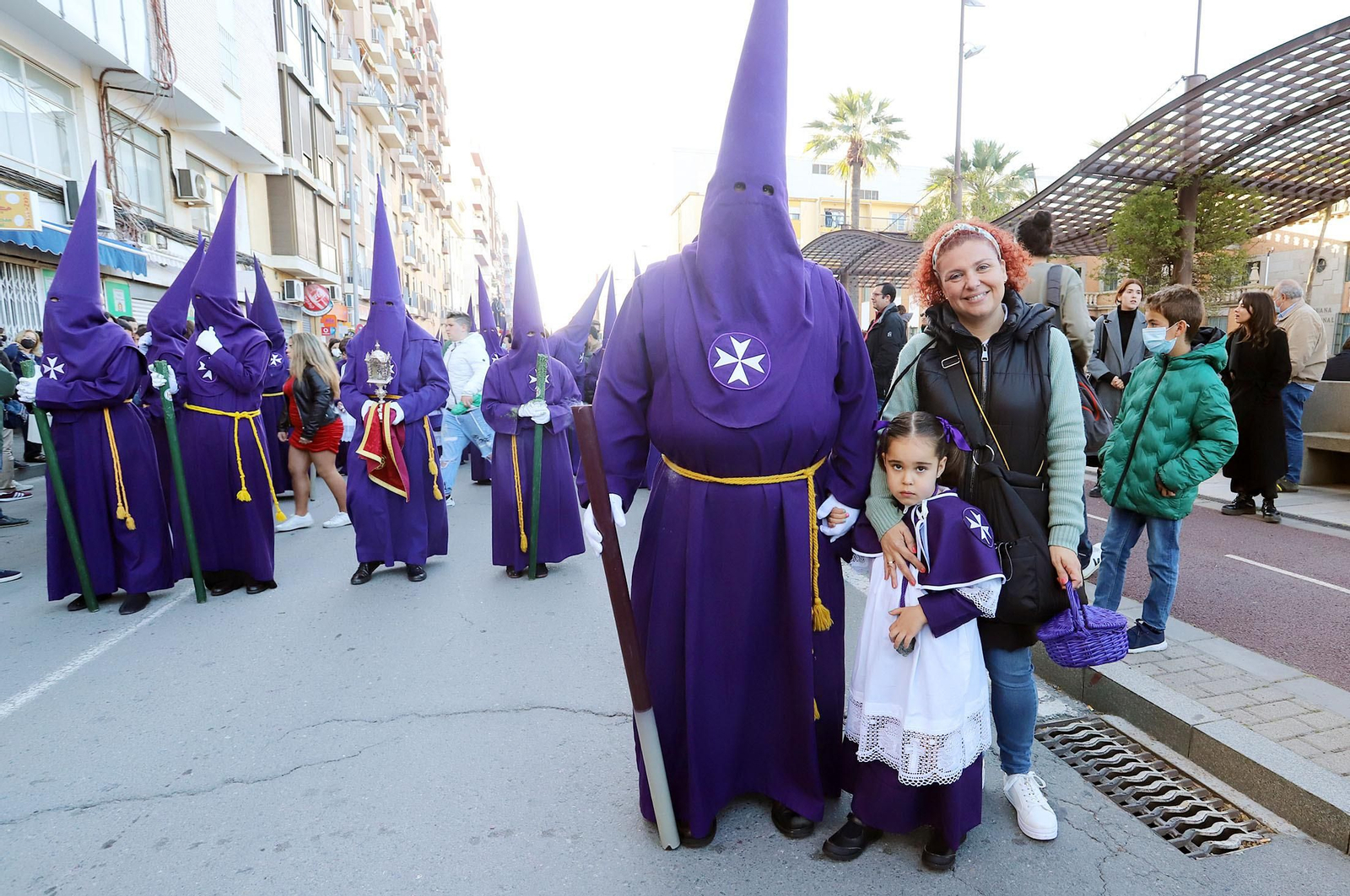 Imágenes del Nazareno en la madrugá de Huelva