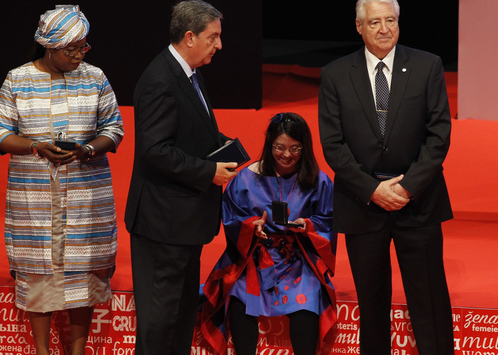 La entrega de Medallas de Oro de la Cruz Roja