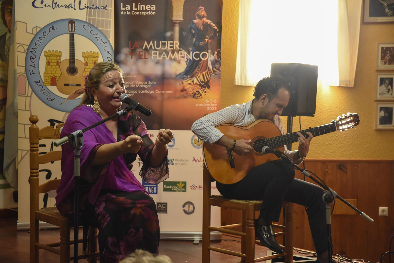 Recital de clausura del Congreso Antonio El Chaqueta con Remedios Reyes