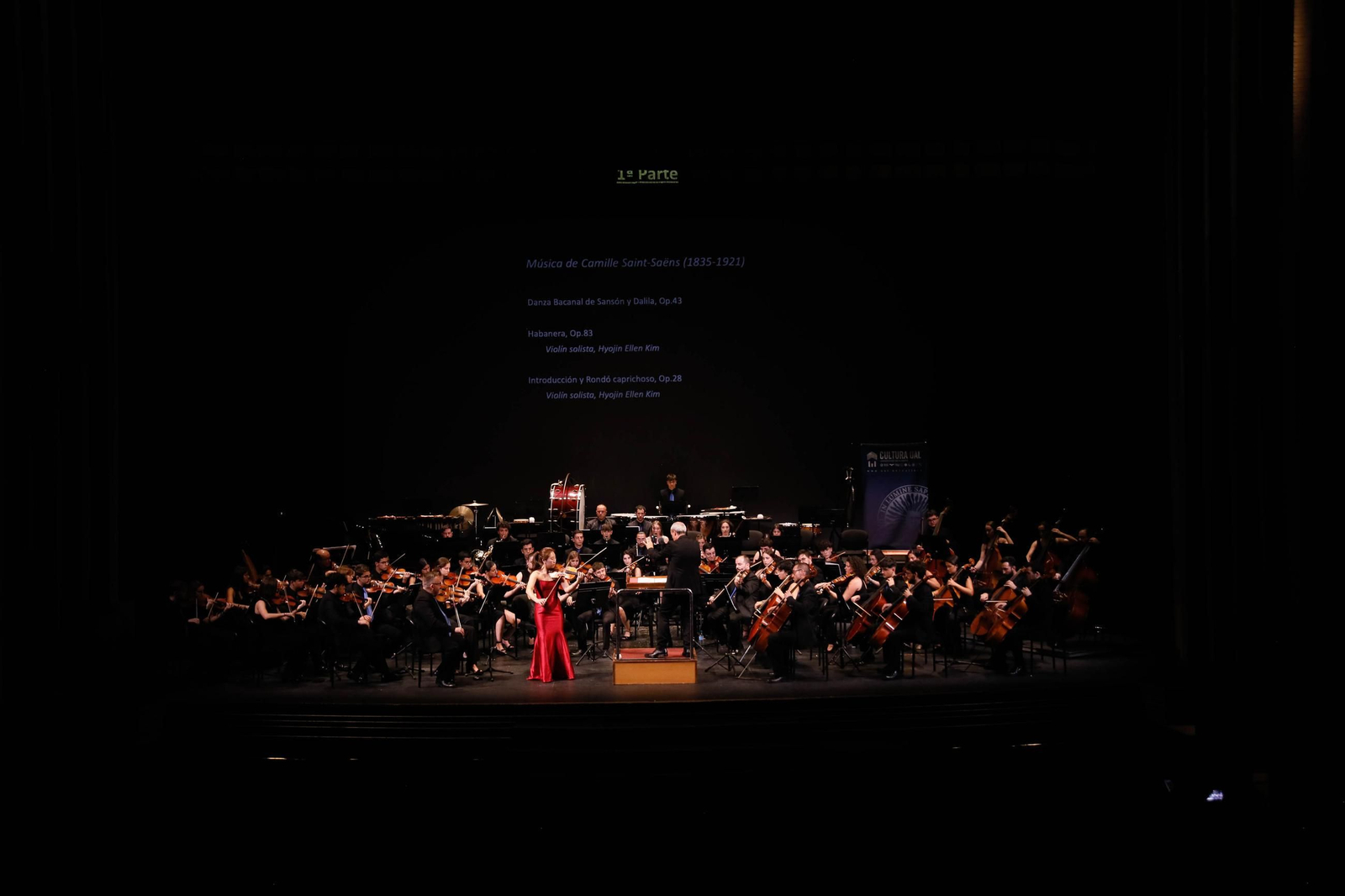 El concierto de la Orquesta de la UAL en el Auditorio Maestro Padilla, en imágenes