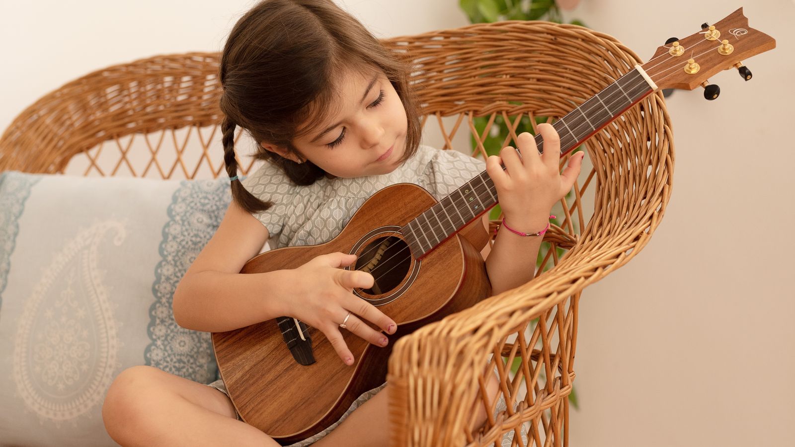 Los alumnos también puede elegir clases de un instrumento.