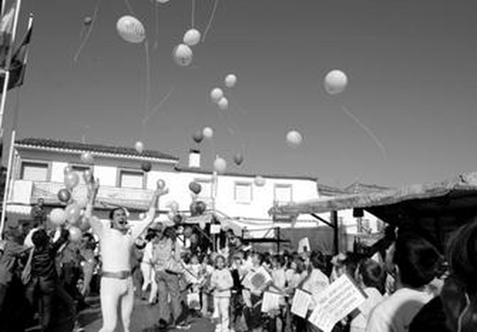 Los niños de Cala abrieron ayer las jornadas de patrimonio.