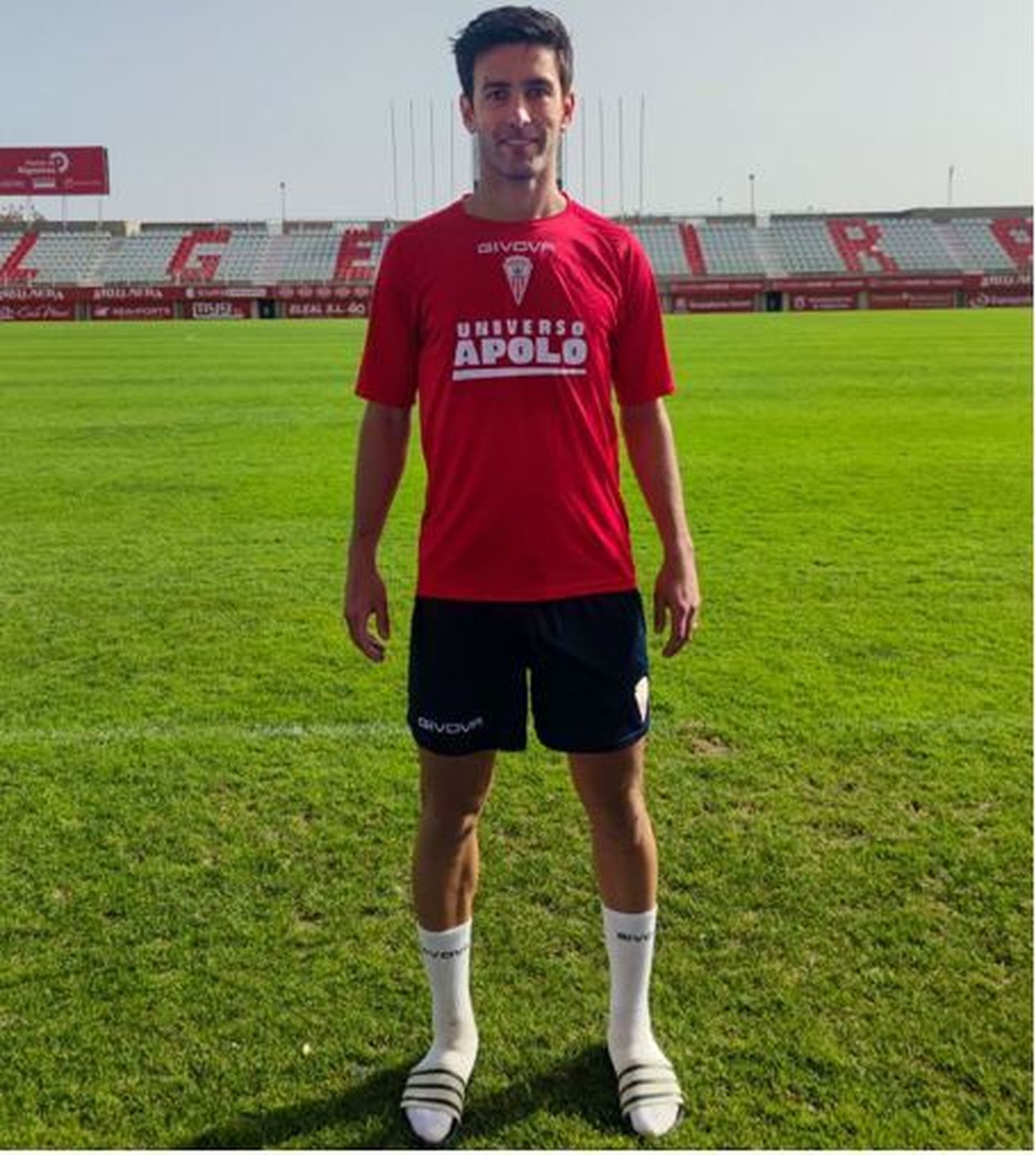 Alberto Bueno, este lunes en el Nuevo Mirador.