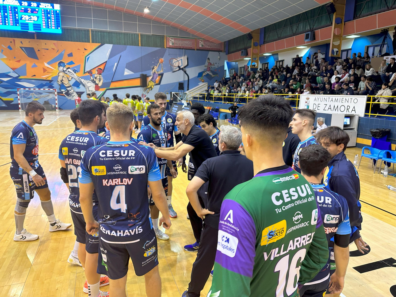 El Trops Málaga, en Zamora. El Trops Málaga, en Zamora.