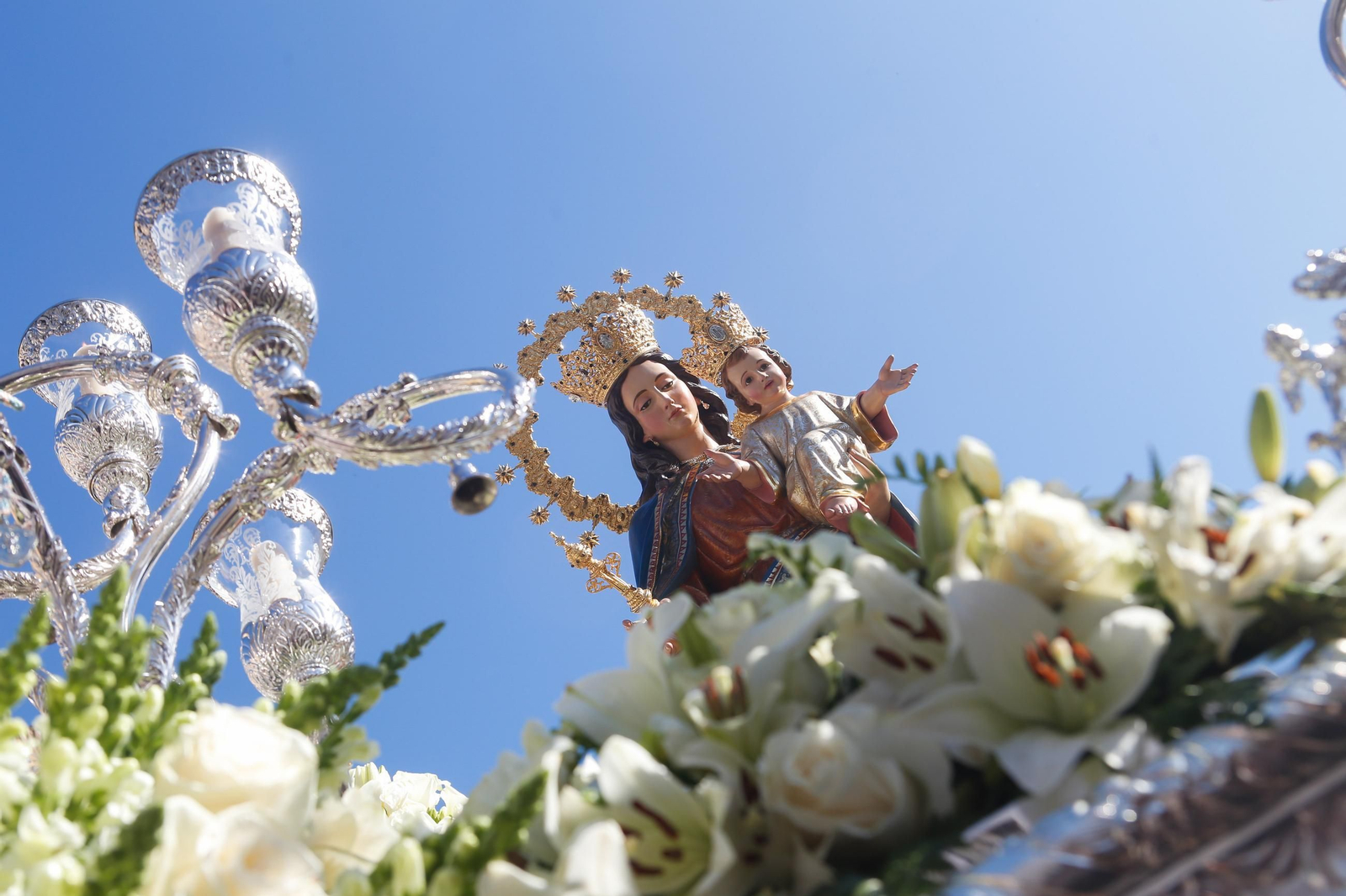 Las fotos de la procesión de María Auxiliadora en Algeciras