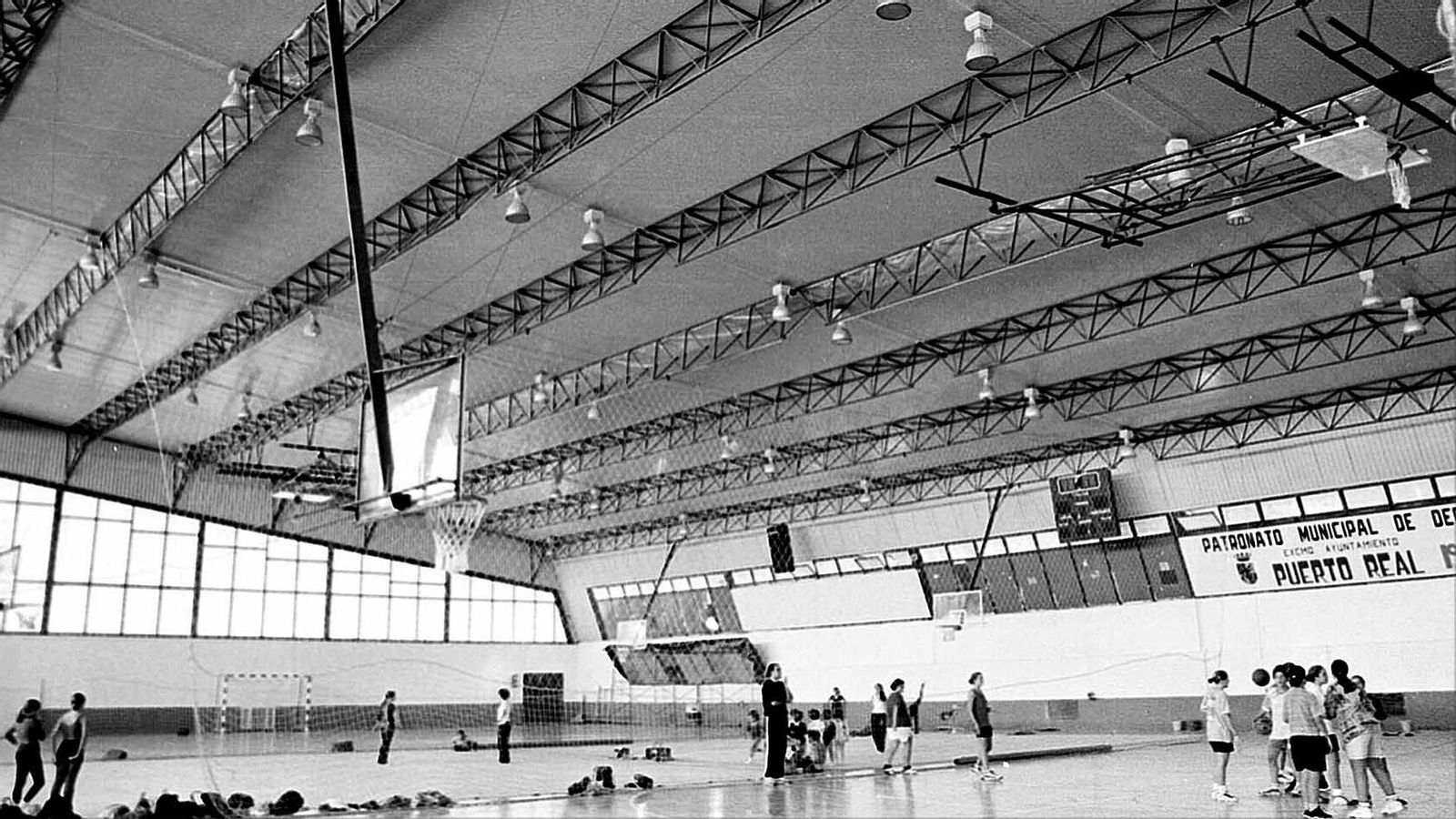 Cubierta del Pabellón tras las obras del año 2000