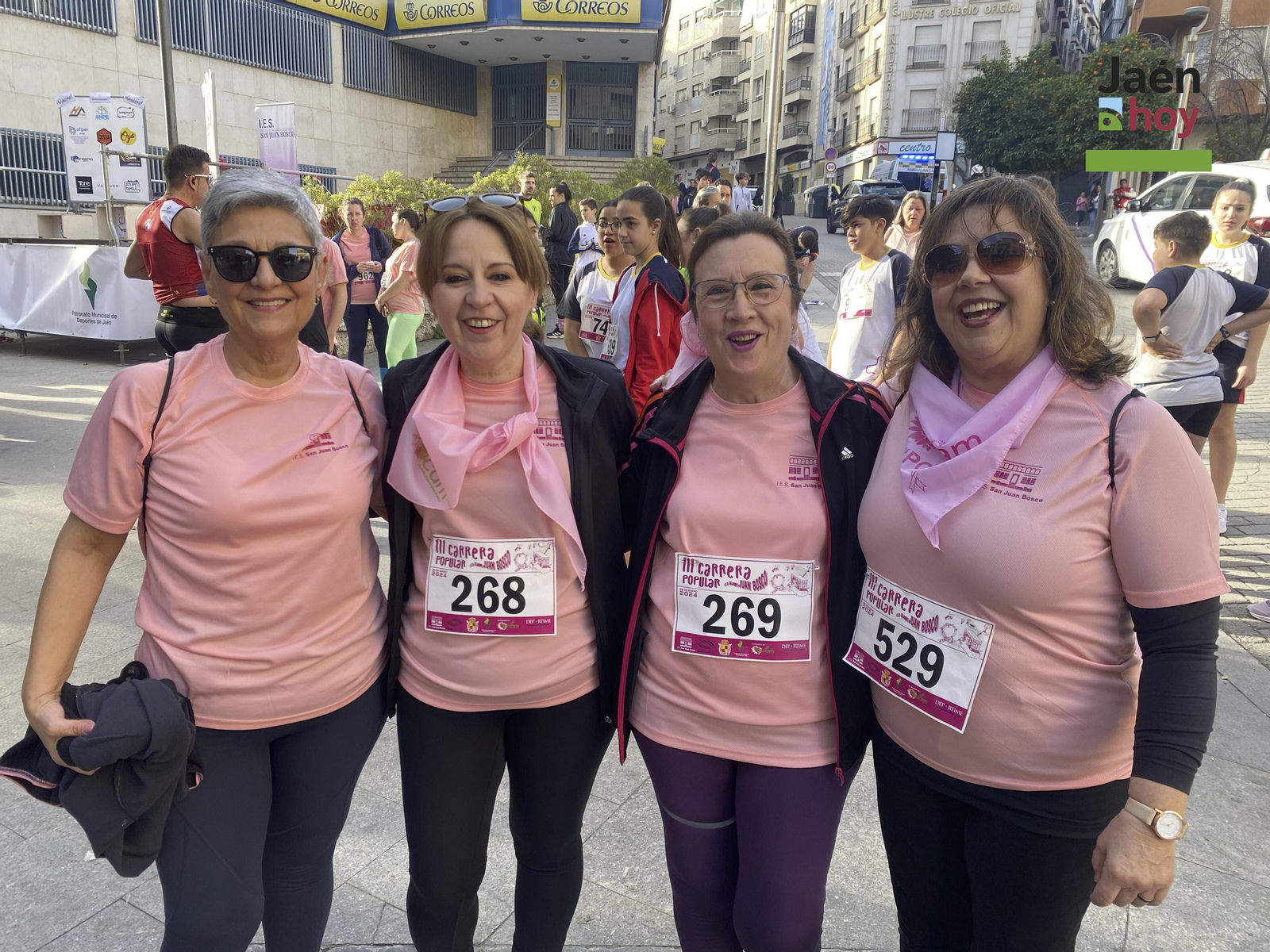 Carrera IES San Juan Bosco contra el cáncer.