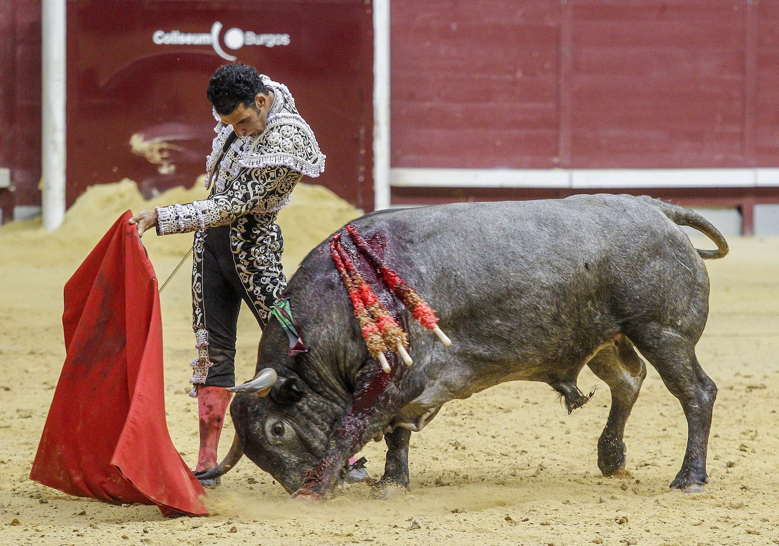 Morenito de Aranda, ayer, en Burgos.